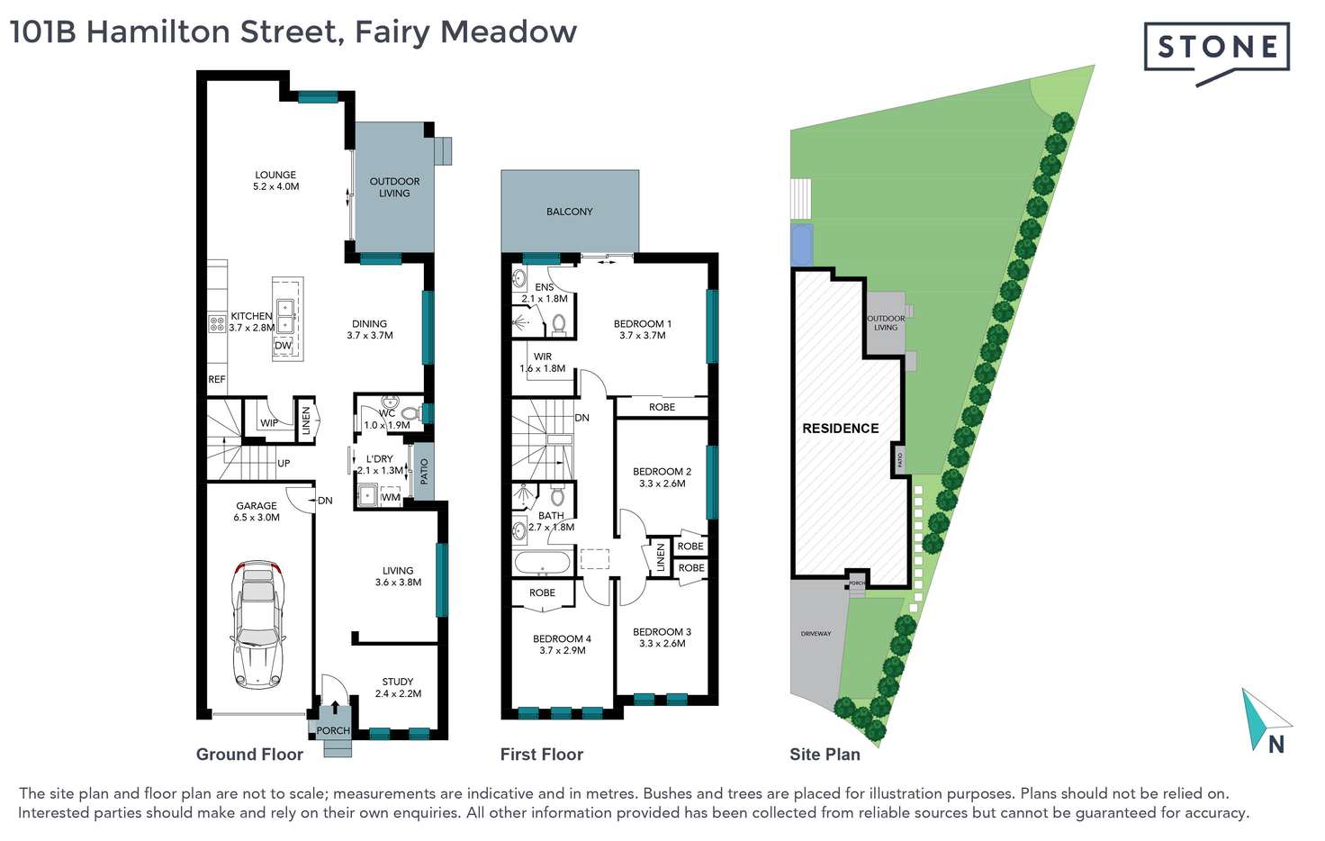 Floorplan of Homely house listing, 101B Hamilton Street, Fairy Meadow NSW 2519
