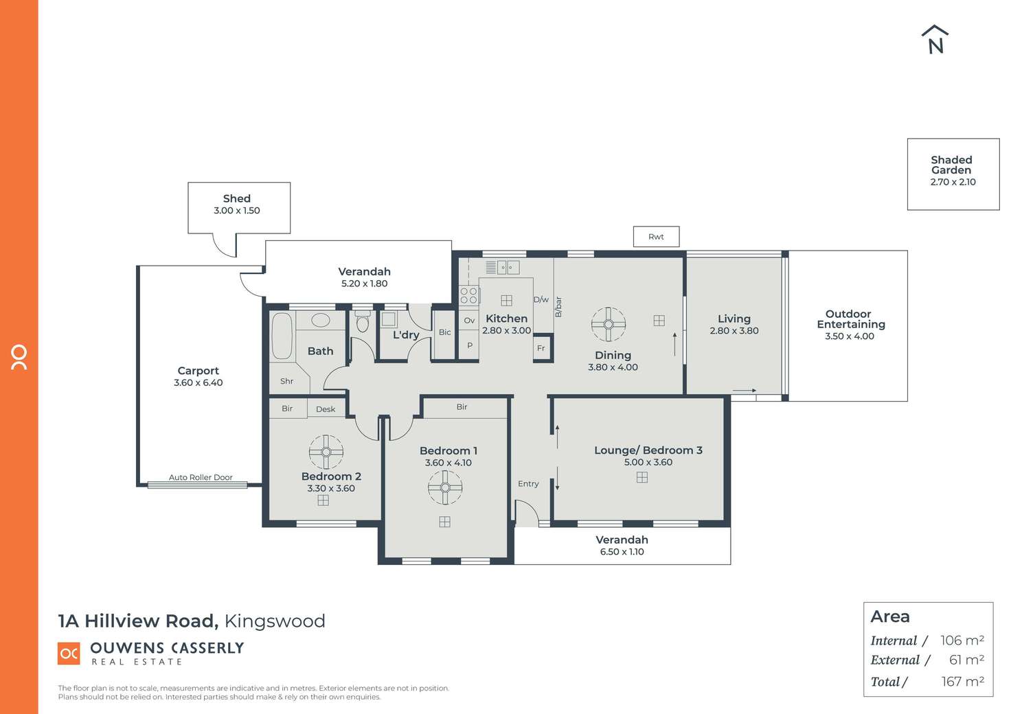 Floorplan of Homely house listing, 1A Hillview Road, Kingswood SA 5062