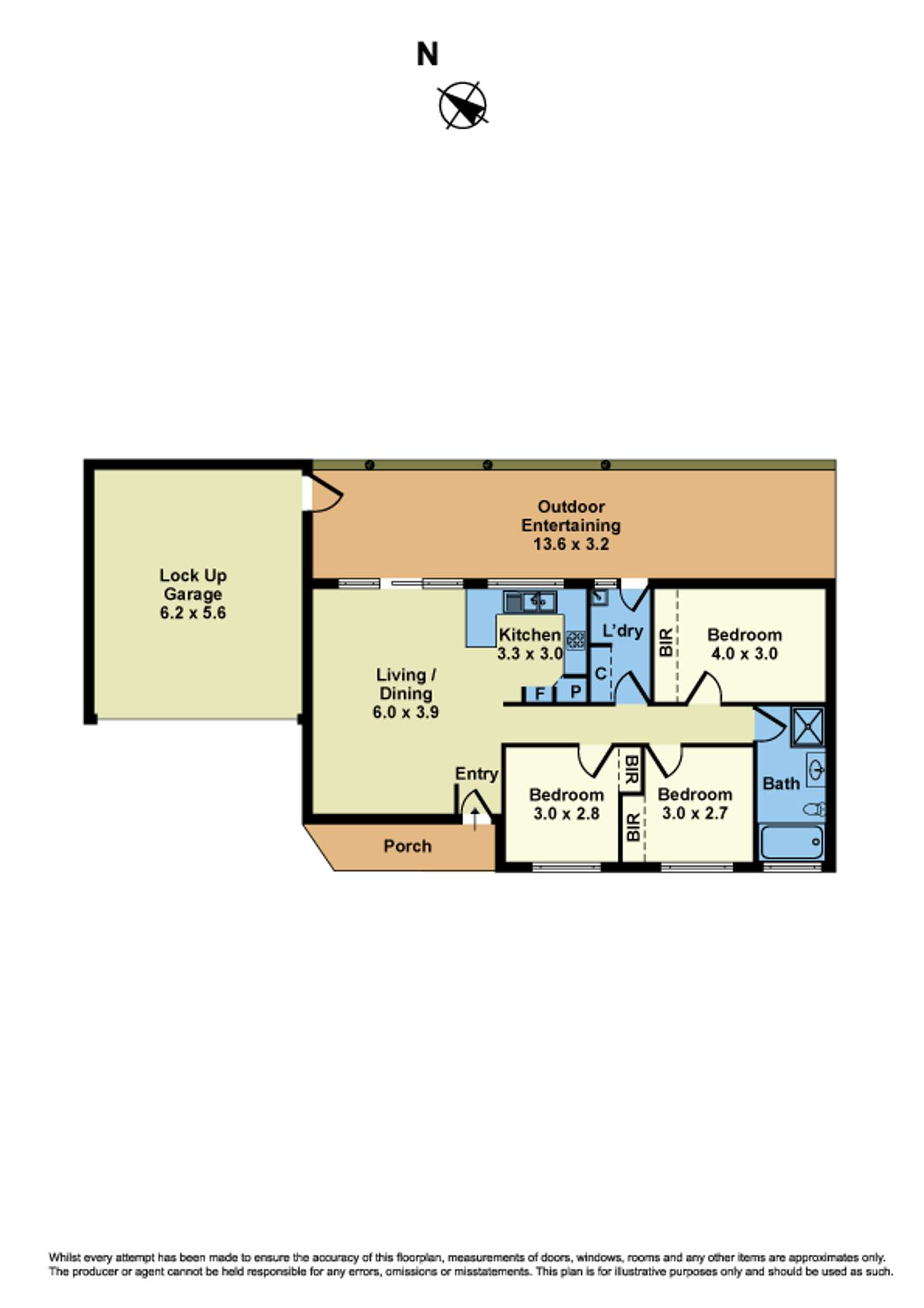 Floorplan of Homely unit listing, 2/21 Derrimut Street, Albion VIC 3020