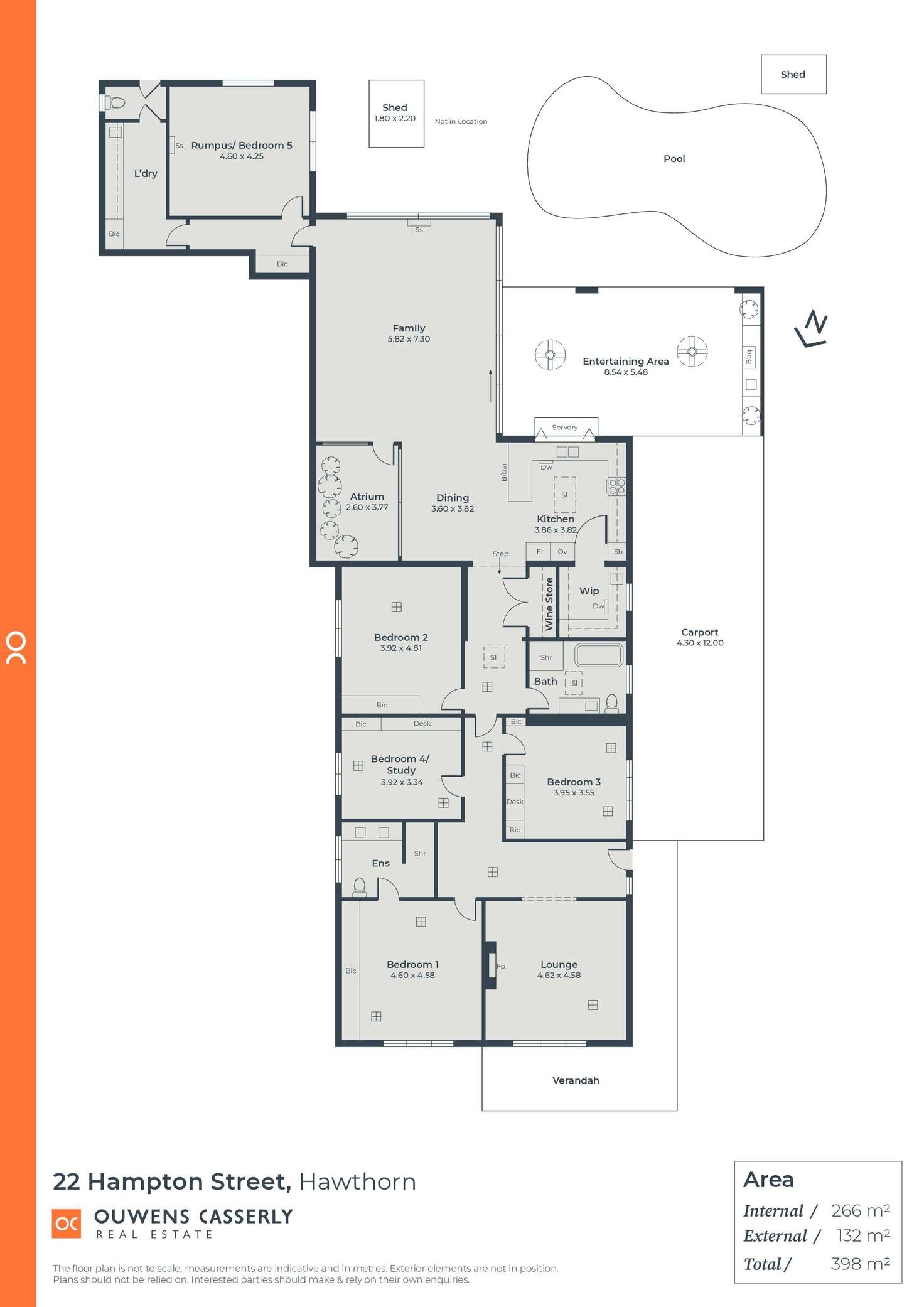 Floorplan of Homely house listing, 22 Hampton Street, Hawthorn SA 5062