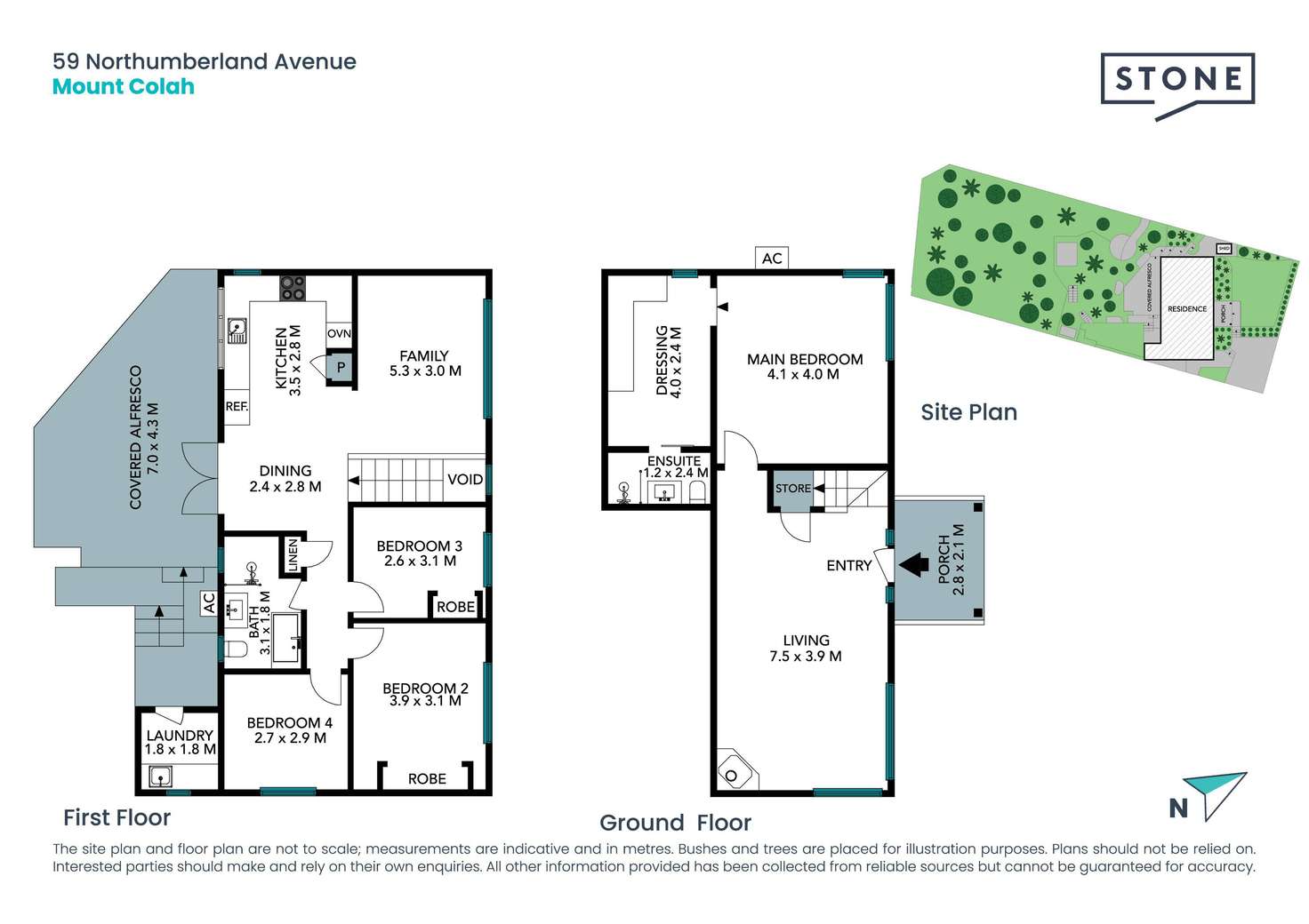 Floorplan of Homely house listing, 59 Northumberland Avenue, Mount Colah NSW 2079