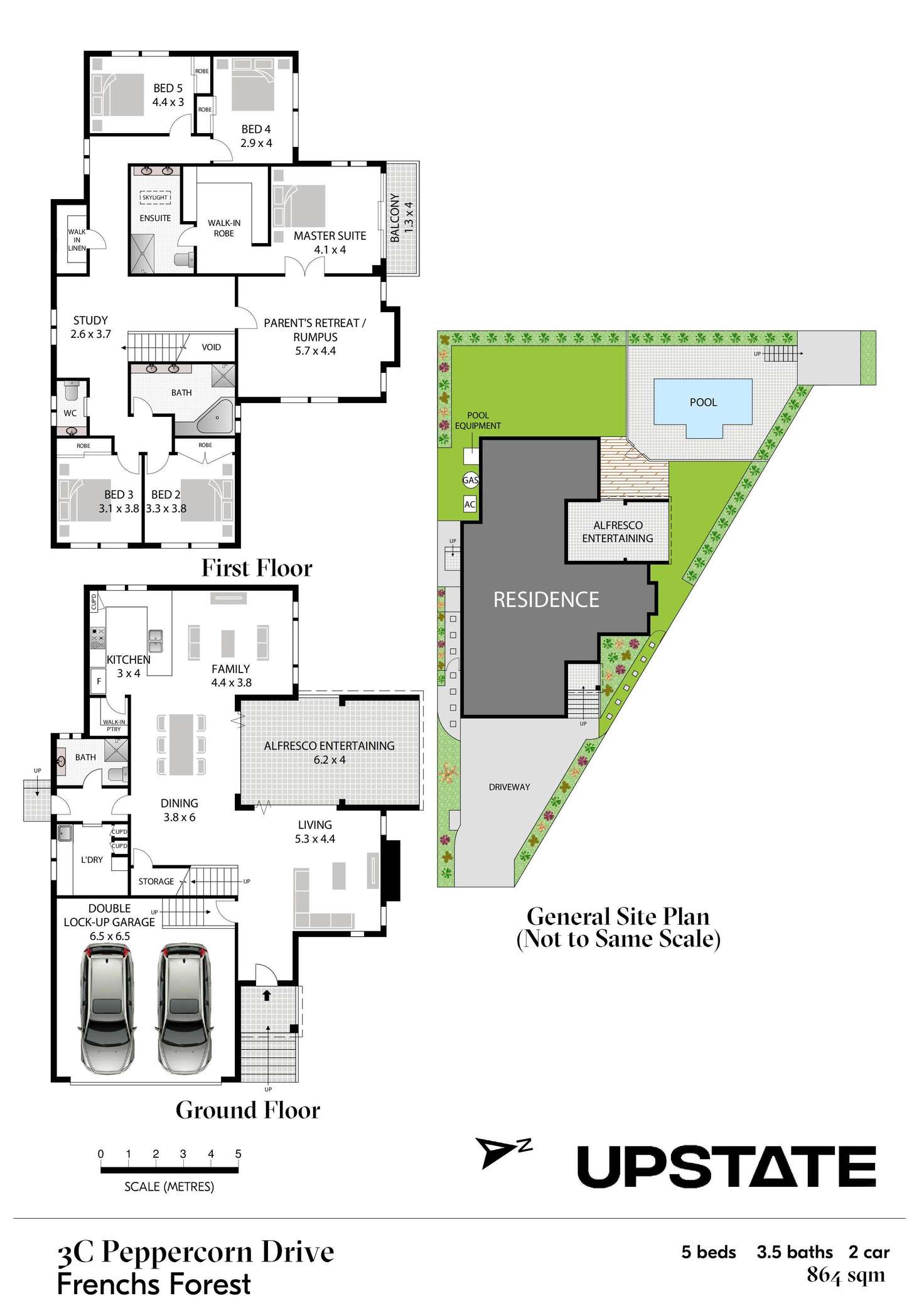 Floorplan of Homely house listing, 3C Peppercorn Drive, Frenchs Forest NSW 2086