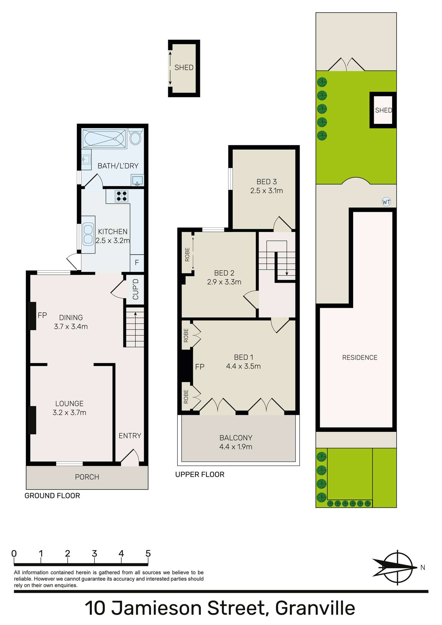 Floorplan of Homely house listing, 10 Jamieson Street, Granville NSW 2142