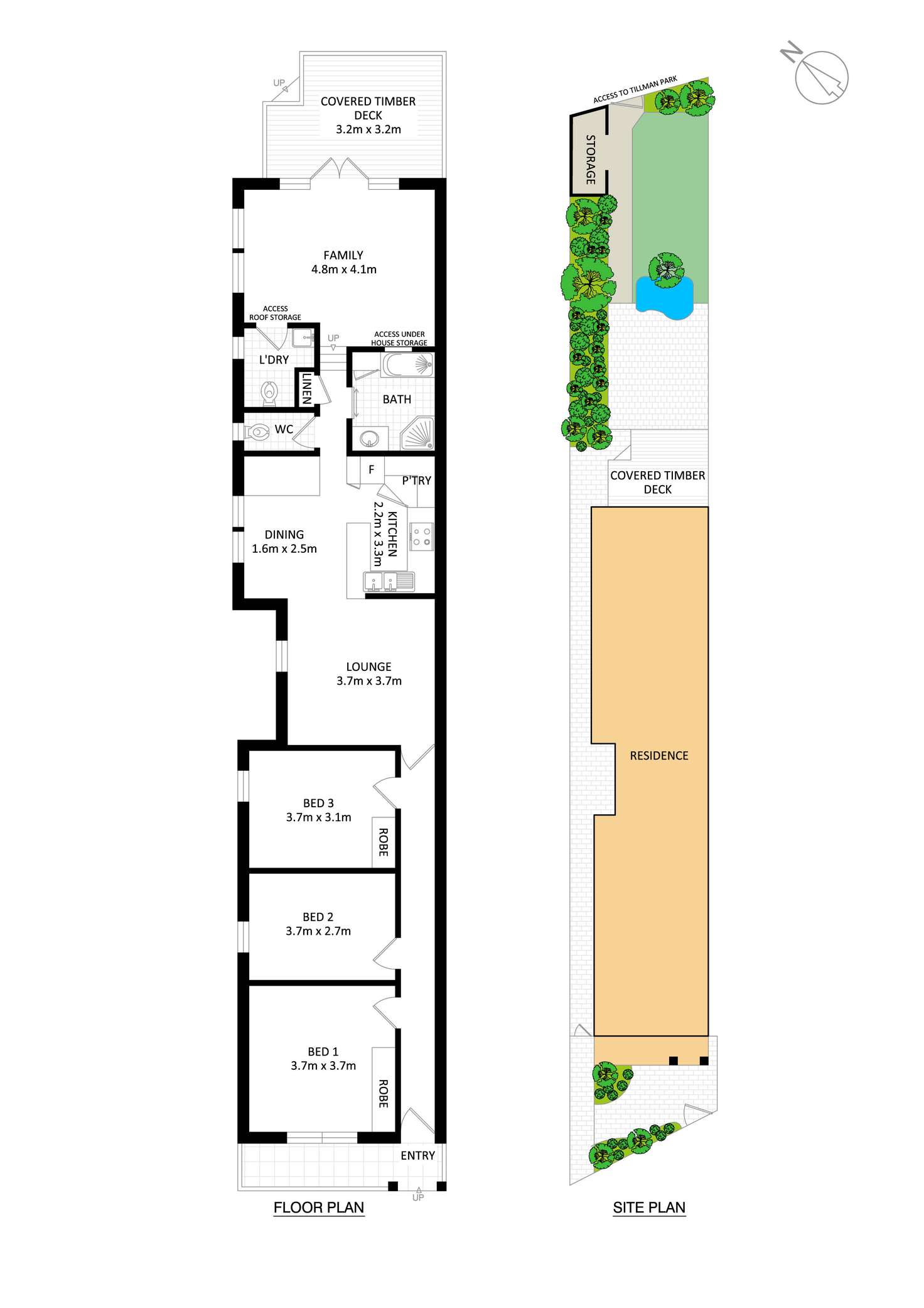 Floorplan of Homely house listing, 25 Bridge Street, Tempe NSW 2044
