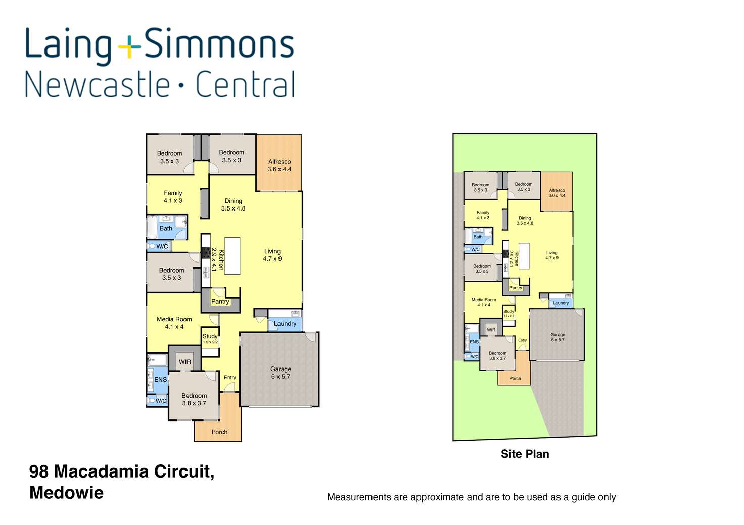 Floorplan of Homely house listing, 98 Macadamia Circuit, Medowie NSW 2318