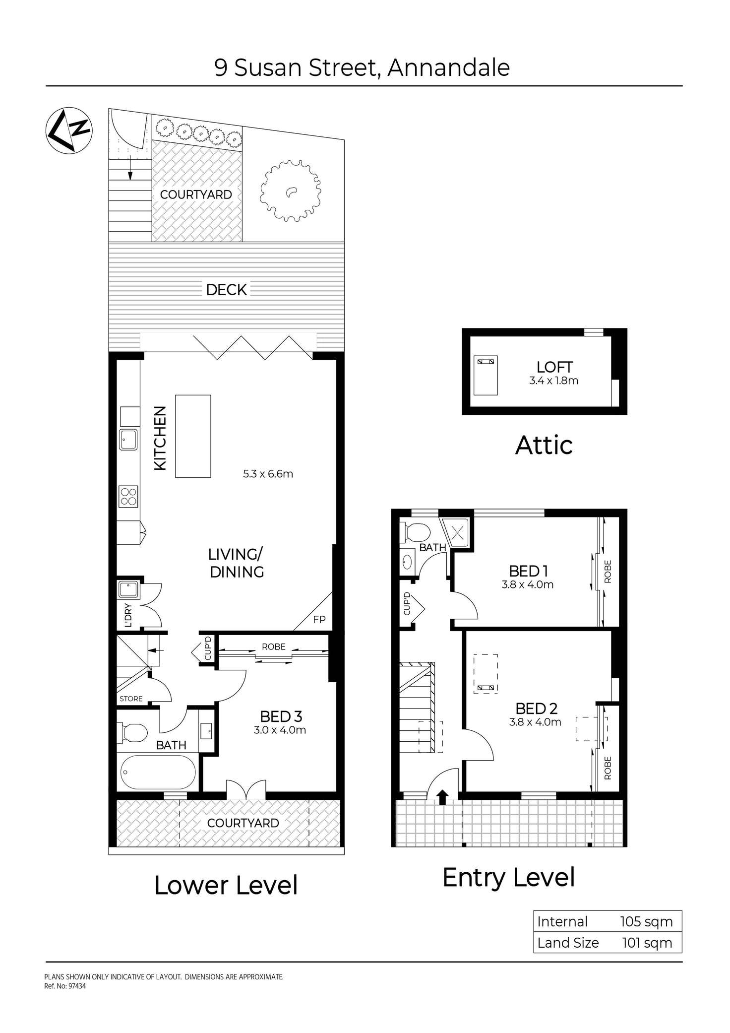 Floorplan of Homely house listing, 9 Susan Street, Annandale NSW 2038