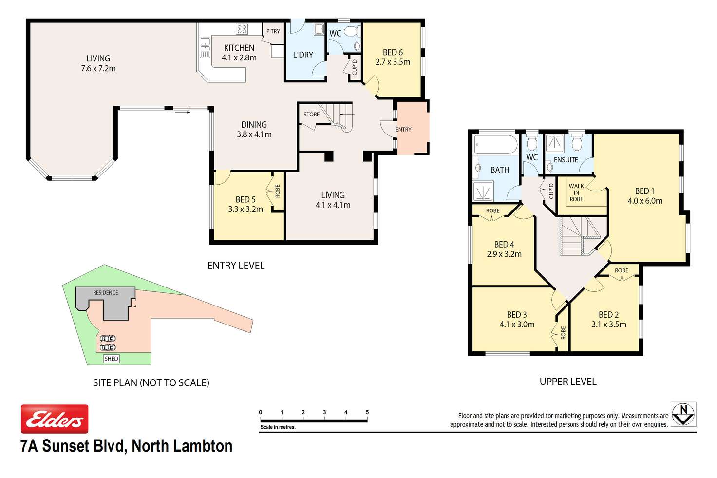 Floorplan of Homely house listing, 7A Sunset Boulevard, North Lambton NSW 2299