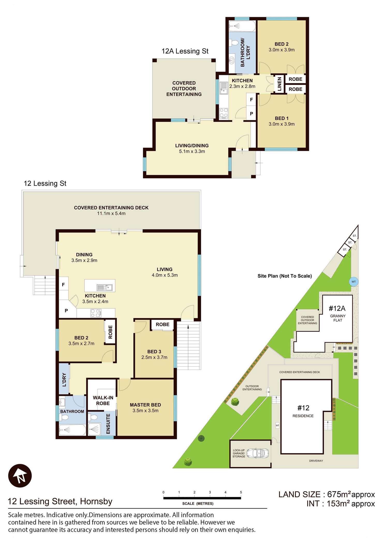 Floorplan of Homely house listing, 12 Lessing Street, Hornsby NSW 2077