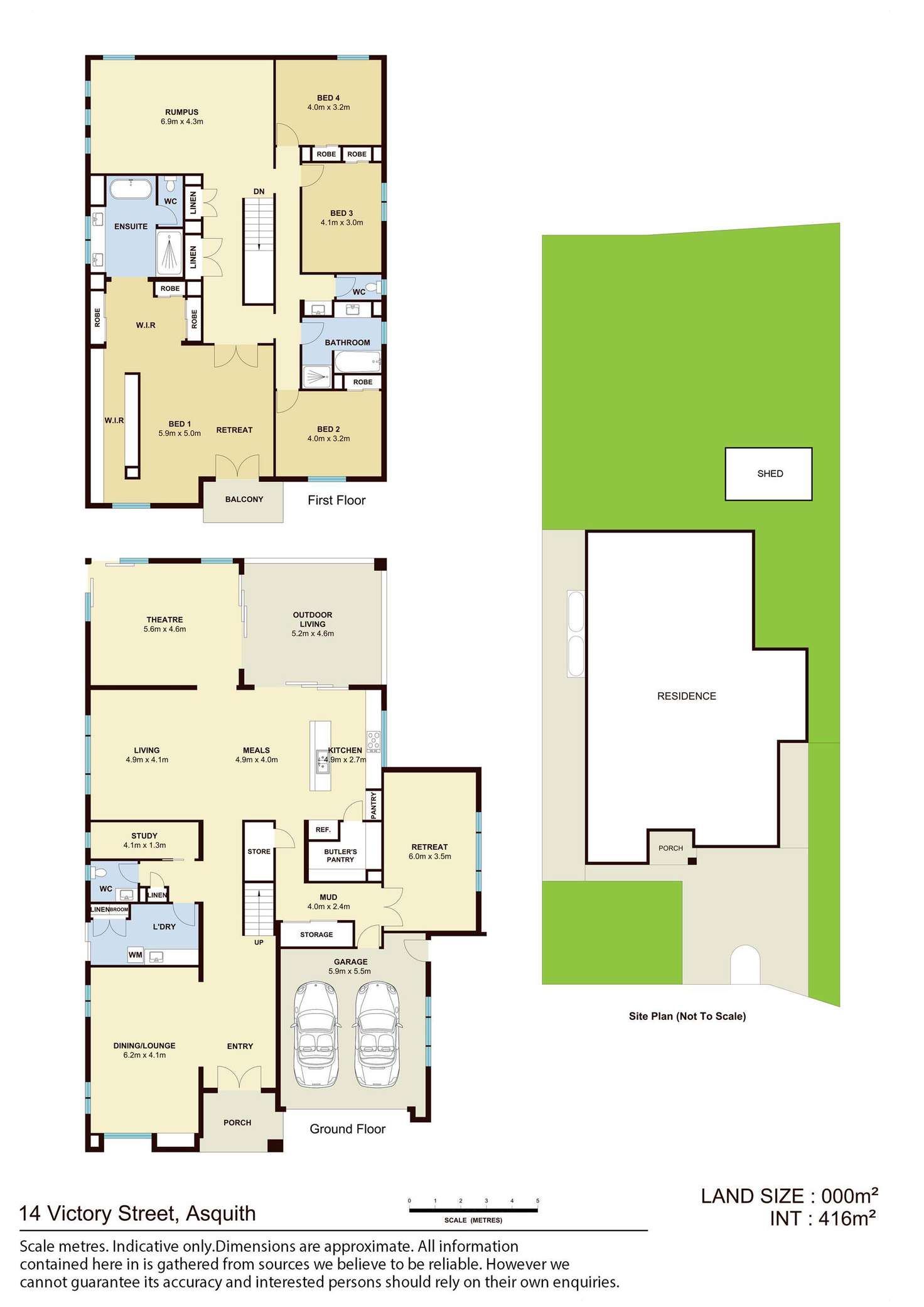 Floorplan of Homely house listing, 14 Victory Street, Asquith NSW 2077