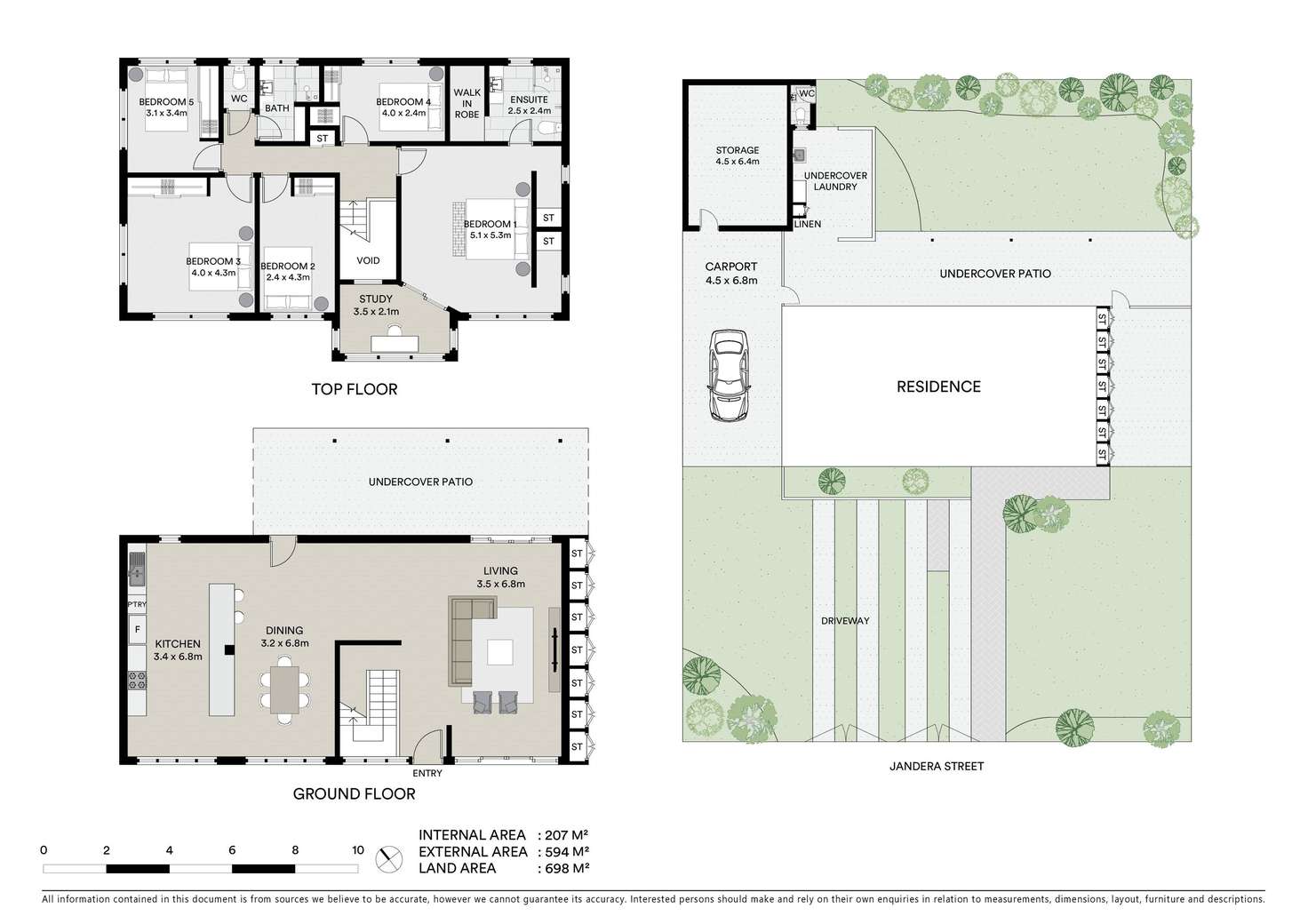 Floorplan of Homely house listing, 4 Jandera Street, Cranbrook QLD 4814