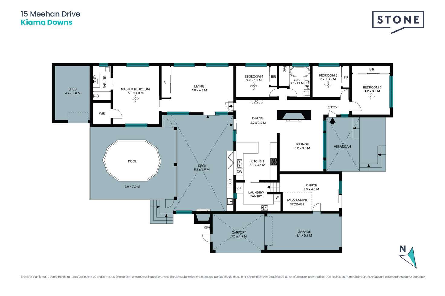 Floorplan of Homely house listing, 15 Meehan Drive, Kiama Downs NSW 2533