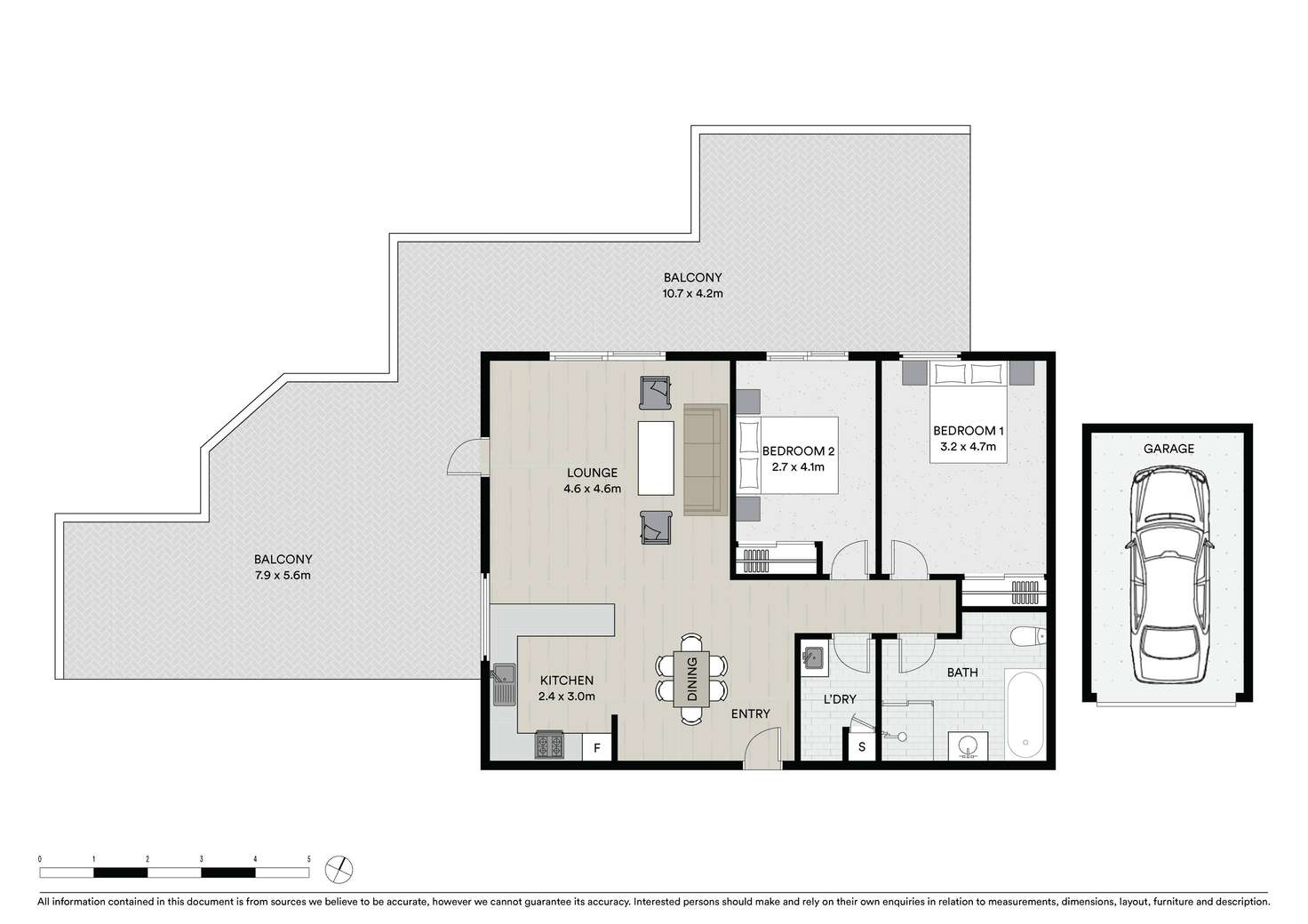 Floorplan of Homely unit listing, 2/12-16 Toongabbie Road, Toongabbie NSW 2146