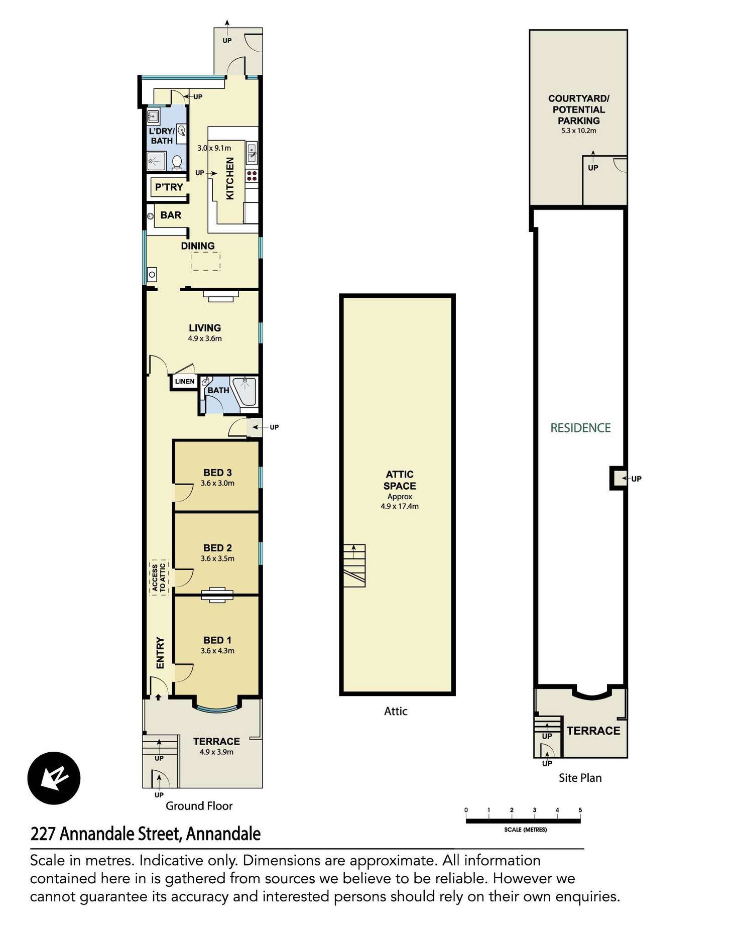 Floorplan of Homely house listing, 227 Annandale Street, Annandale NSW 2038