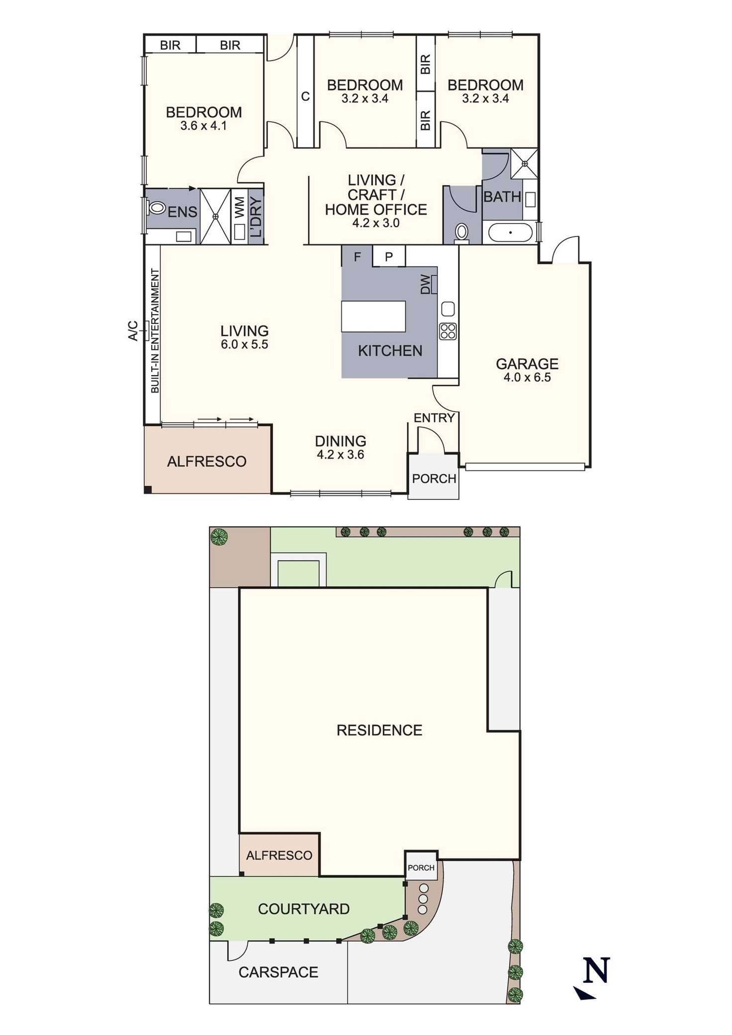 Floorplan of Homely townhouse listing, 2/3 Moray Street, Diamond Creek VIC 3089