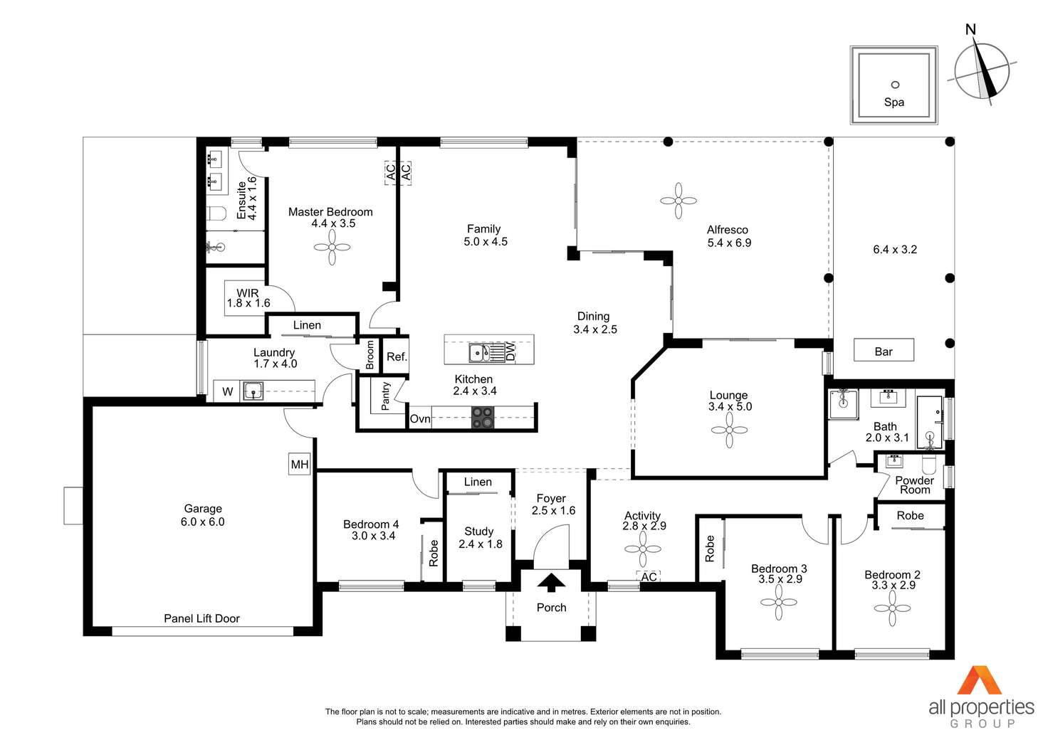 Floorplan of Homely house listing, 53-55 Lochview Court, Tamborine QLD 4270