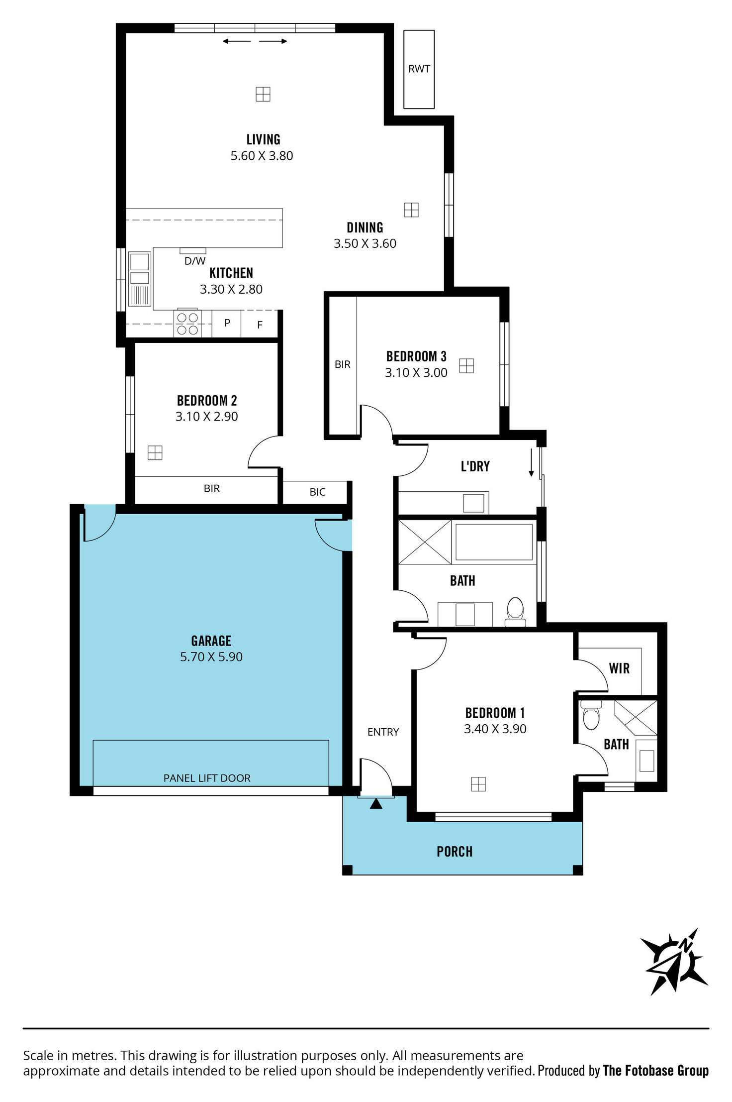 Floorplan of Homely house listing, 20 Benny Crescent, South Brighton SA 5048