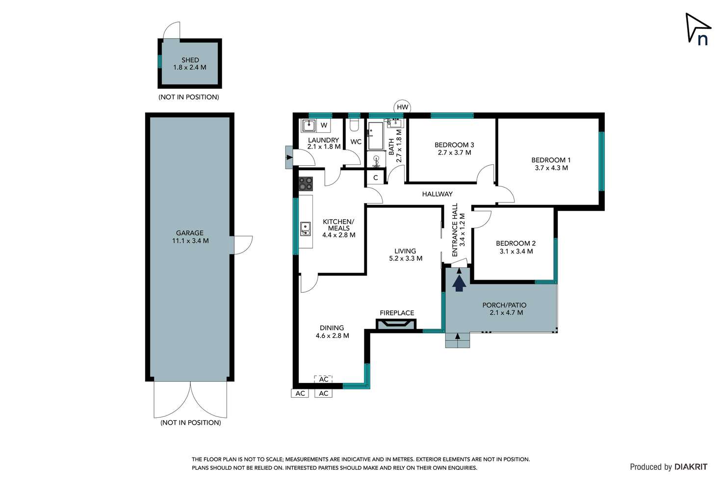 Floorplan of Homely house listing, 19 McShane Street, Reservoir VIC 3073