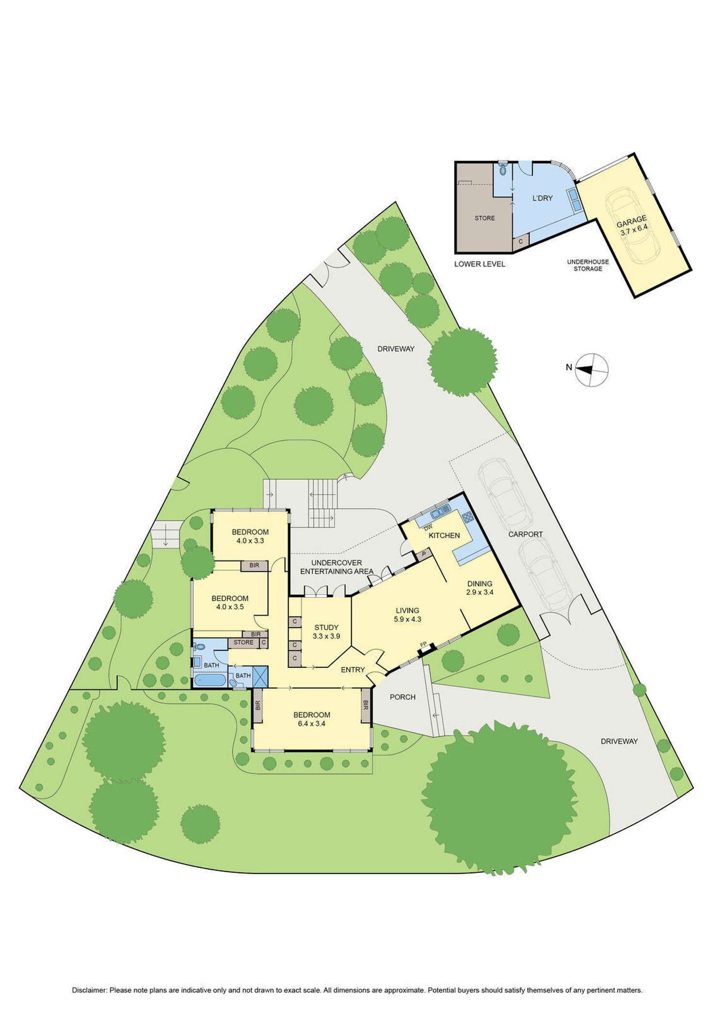 Floorplan of Homely house listing, 22 Magdala Avenue, Strathmore VIC 3041