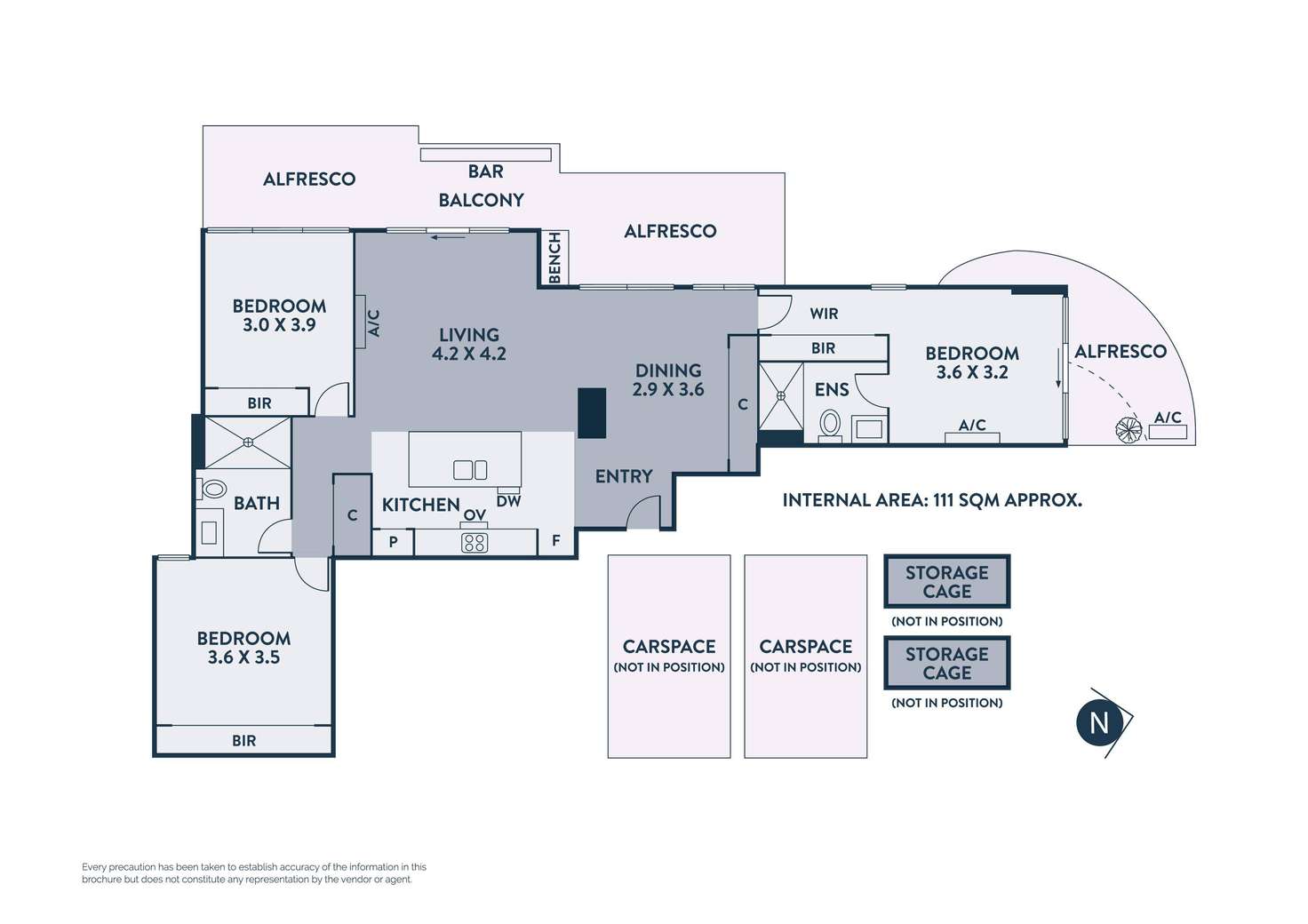 Floorplan of Homely apartment listing, 501/191 High Street, Preston VIC 3072