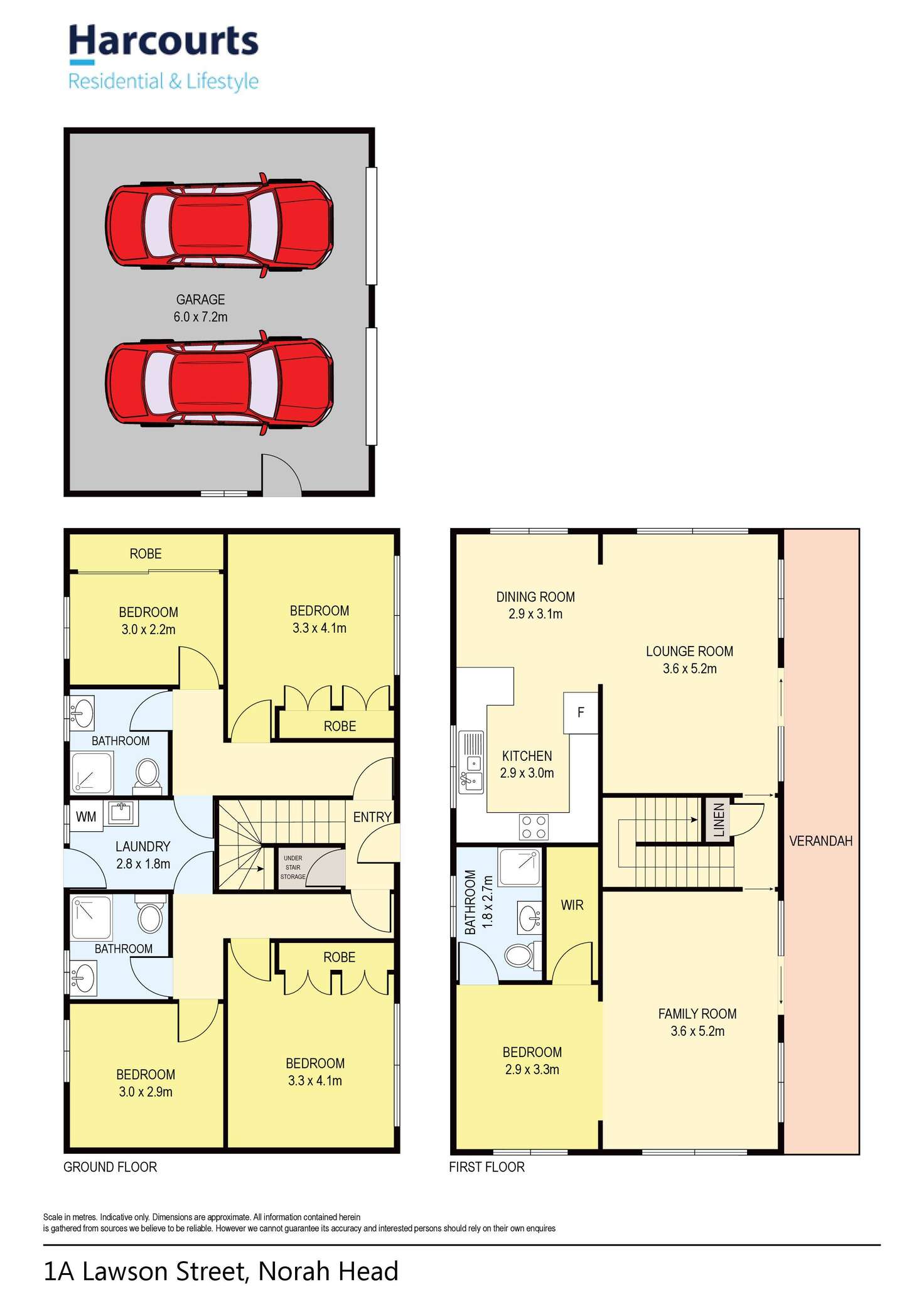 Floorplan of Homely house listing, 1A Lawson Street, Norah Head NSW 2263