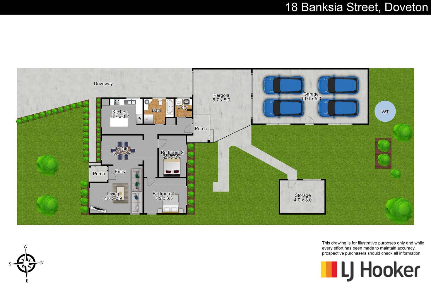 Floorplan of Homely house listing, 18 Banksia Street, Doveton VIC 3177
