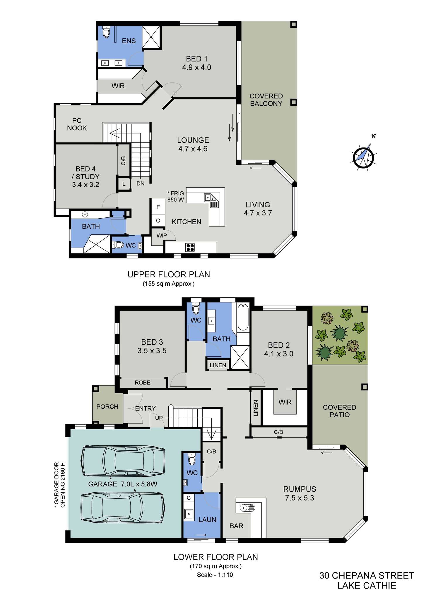 Floorplan of Homely house listing, 30 Chepana Street, Lake Cathie NSW 2445