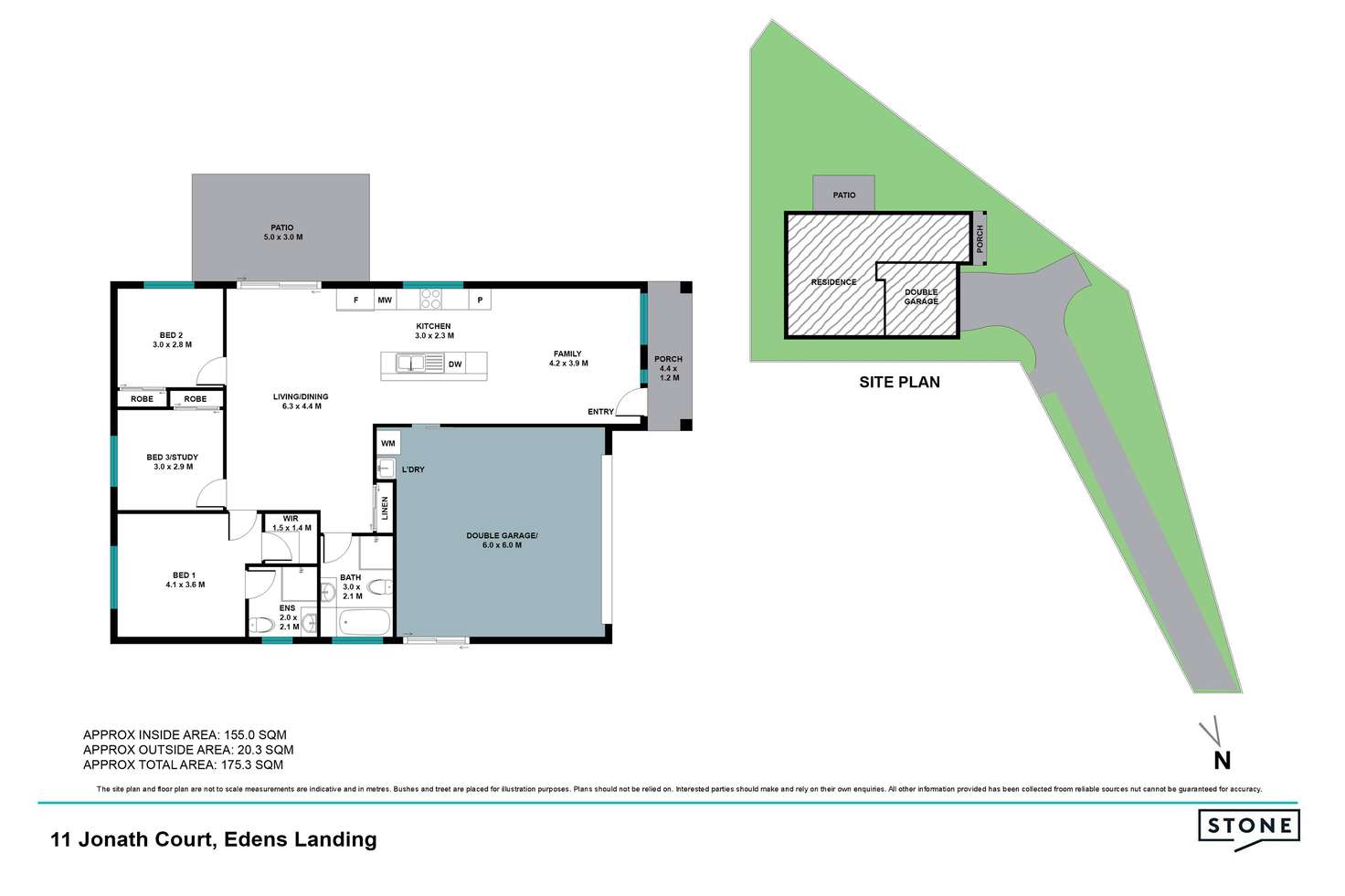 Floorplan of Homely house listing, 11 Jonath Court, Edens Landing QLD 4207