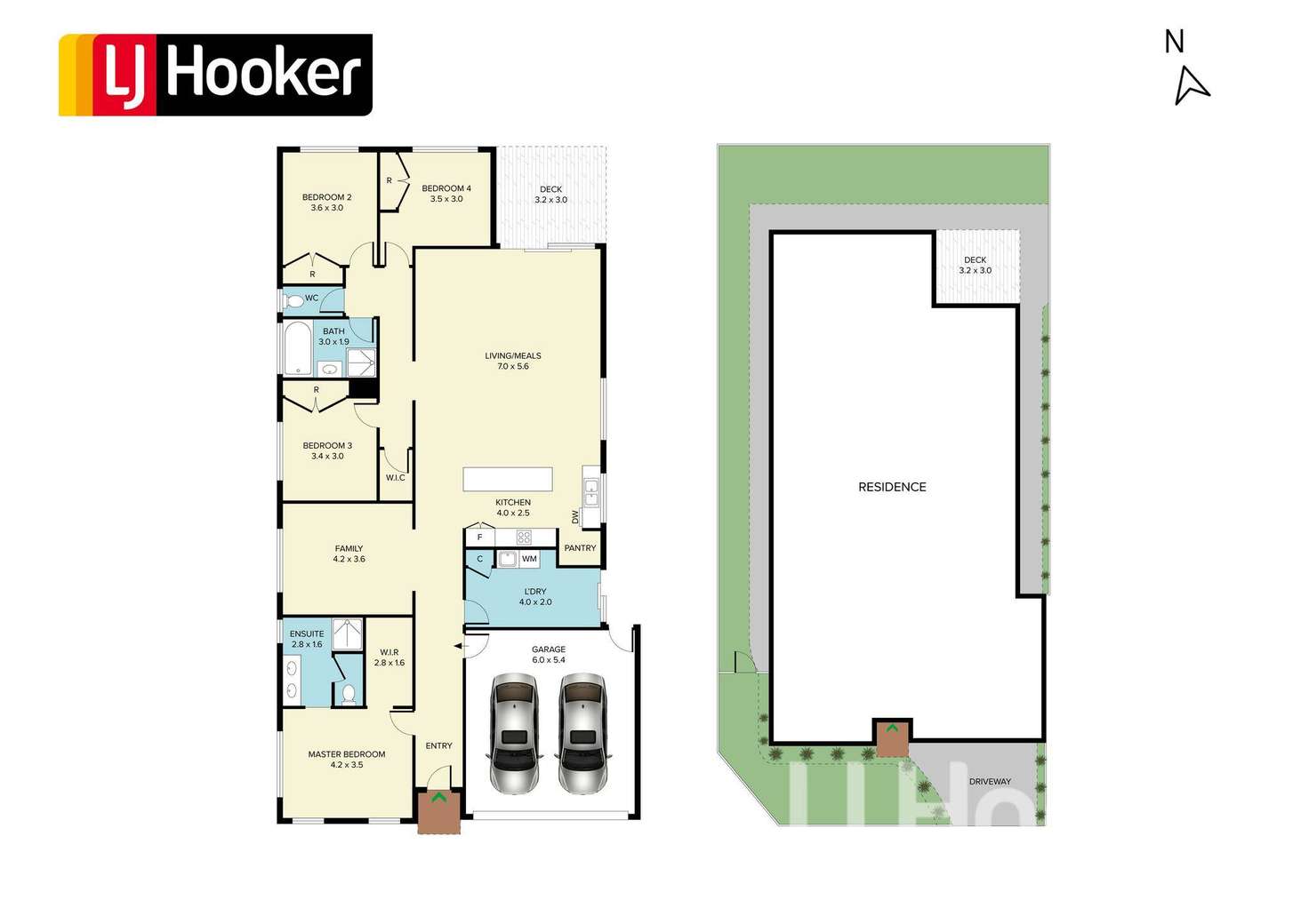 Floorplan of Homely house listing, 1 Grindall Way, Point Cook VIC 3030
