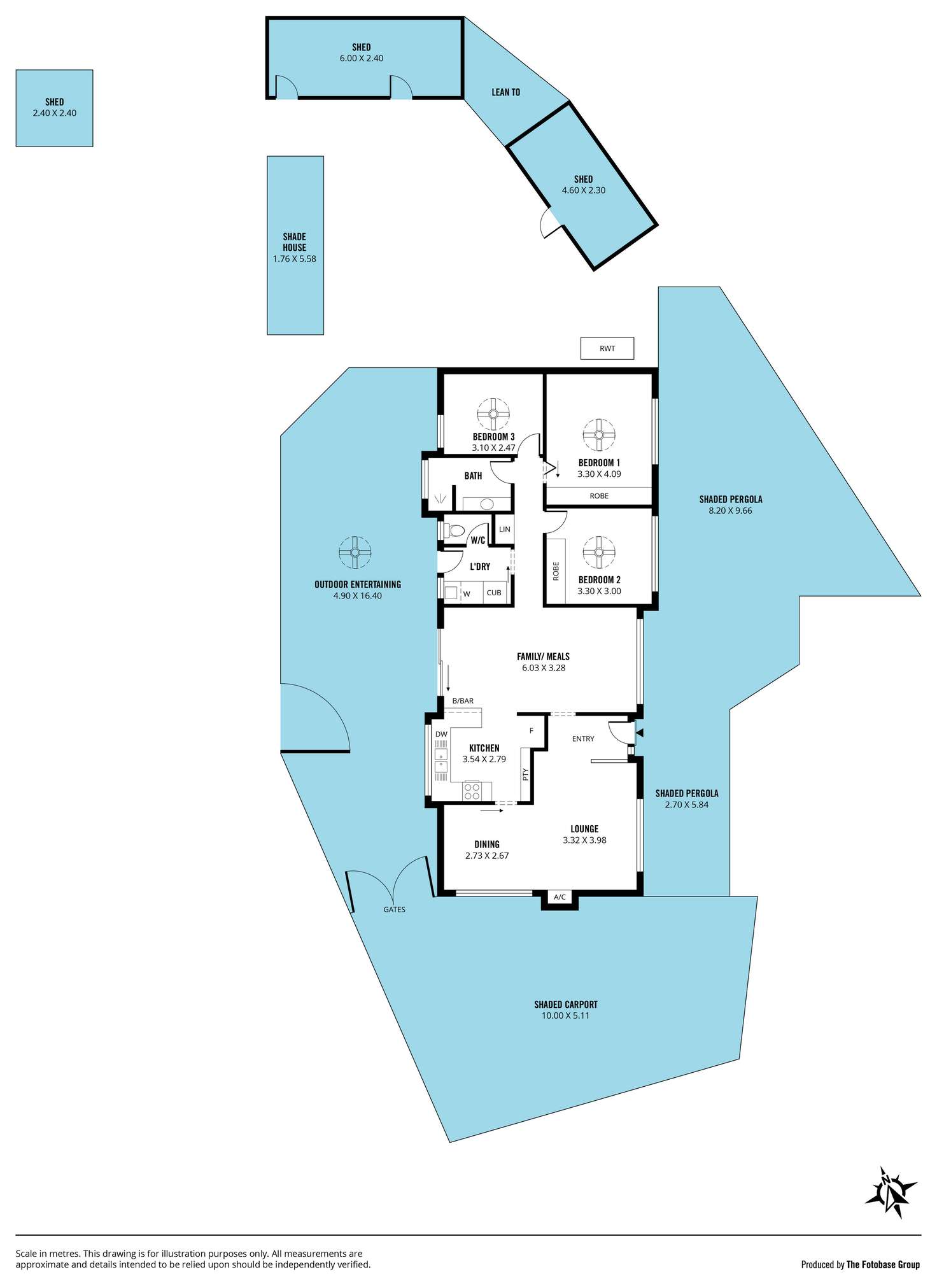 Floorplan of Homely house listing, 11 Boyd Court, Trott Park SA 5158