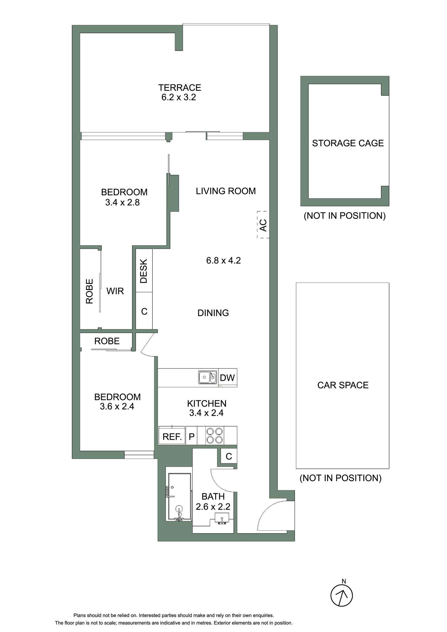 Floorplan of Homely apartment listing, 424/15 Clifton Street, Prahran VIC 3181