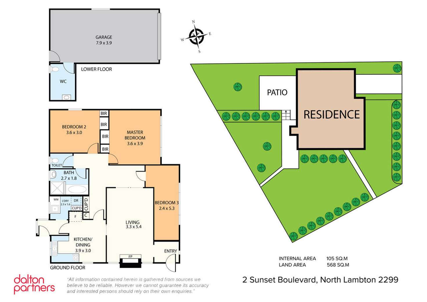 Floorplan of Homely house listing, 2 Sunset Boulevard, North Lambton NSW 2299