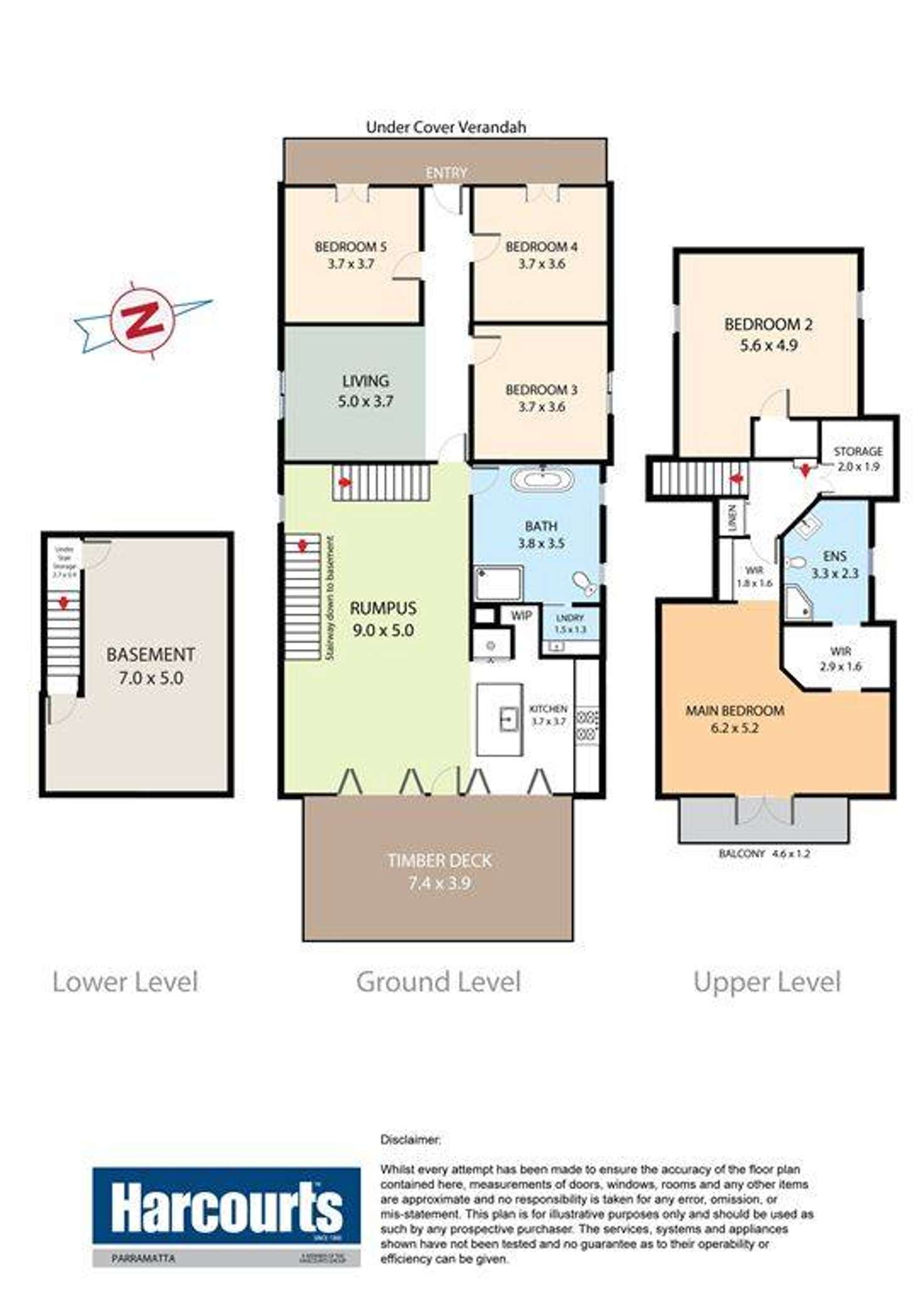 Floorplan of Homely house listing, 20 Short Street, North Parramatta NSW 2151