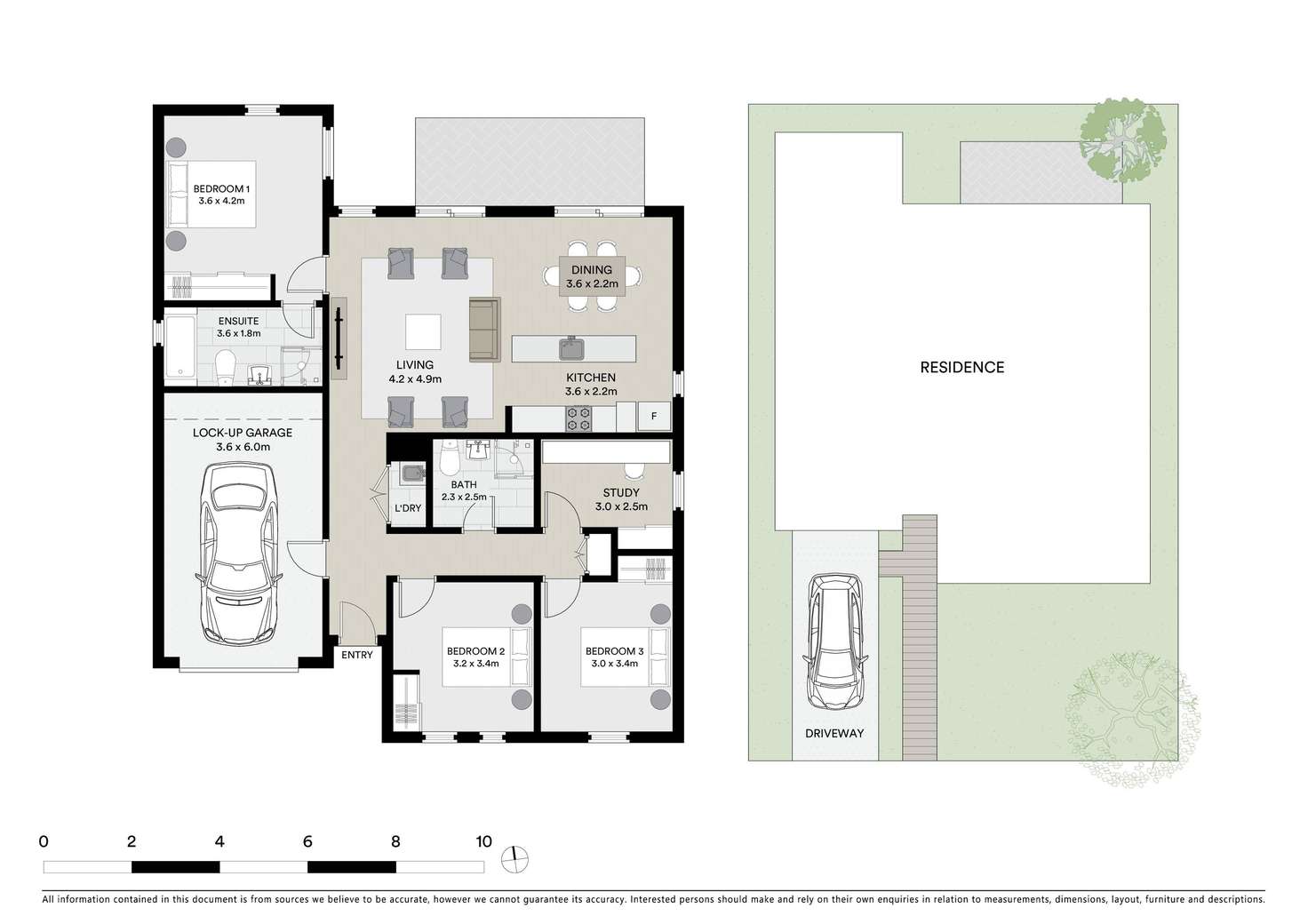 Floorplan of Homely townhouse listing, 1/5 Oxford Street, Whittington VIC 3219