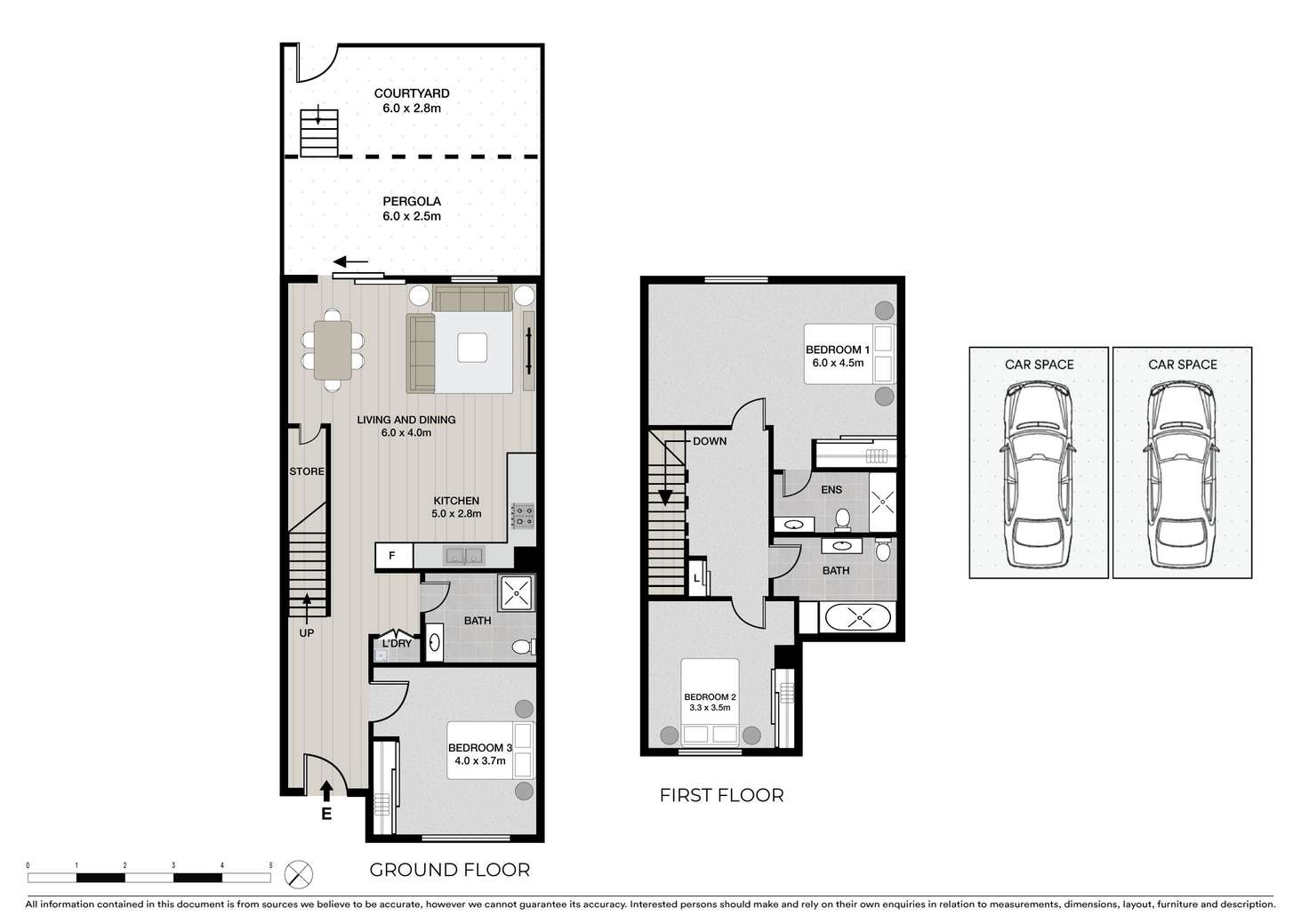 Floorplan of Homely townhouse listing, 5/207 Targo Road, Girraween NSW 2145