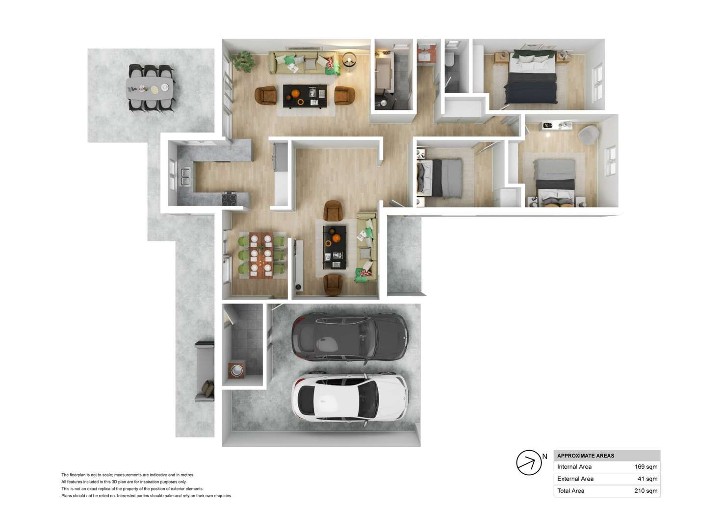 Floorplan of Homely house listing, 43 Clarence Street, Tenambit NSW 2323