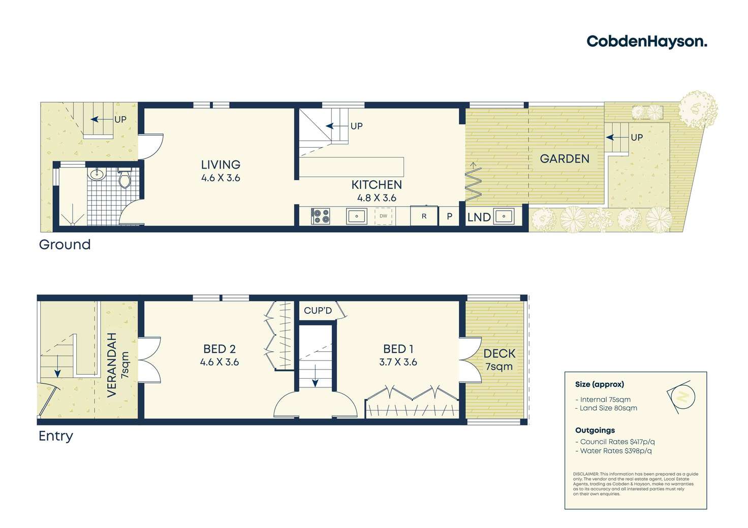 Floorplan of Homely house listing, 169 Rowntree Street, Birchgrove NSW 2041