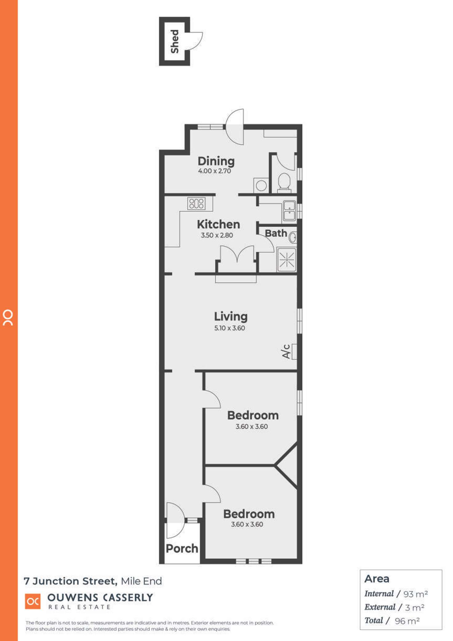 Floorplan of Homely house listing, 7 Junction Street, Mile End SA 5031