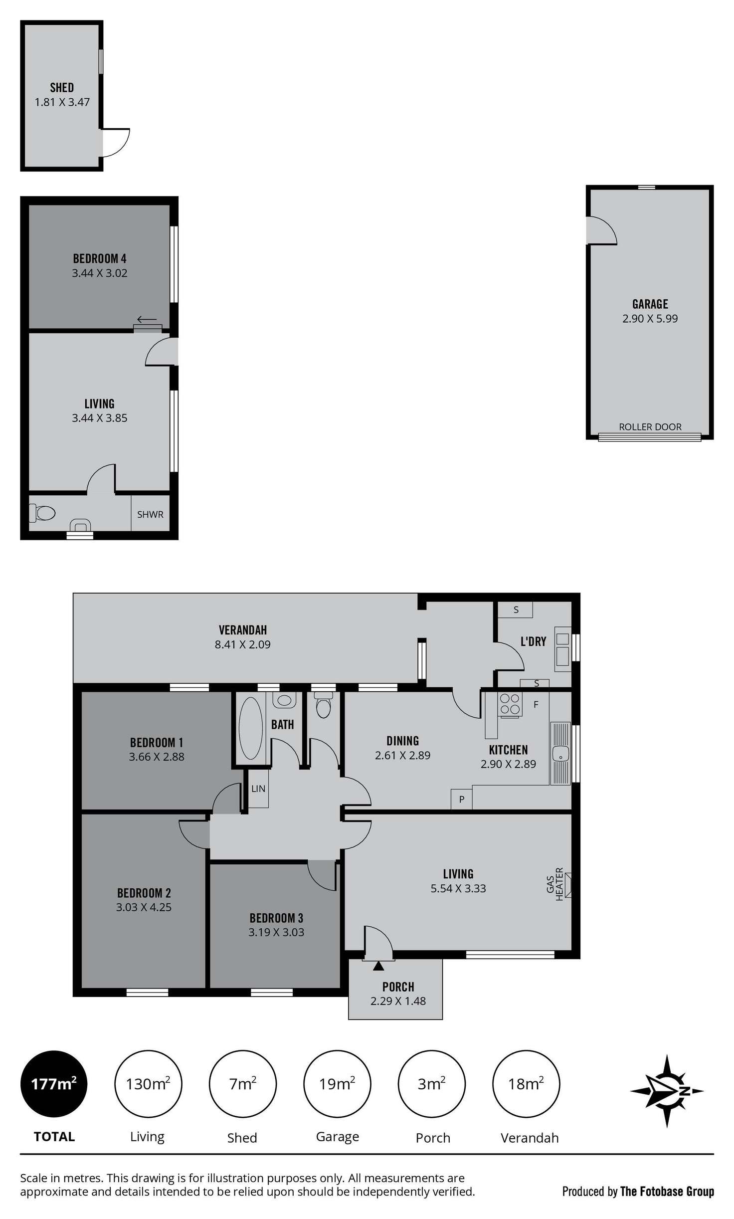 Floorplan of Homely house listing, 11 Leven Avenue, Seaton SA 5023