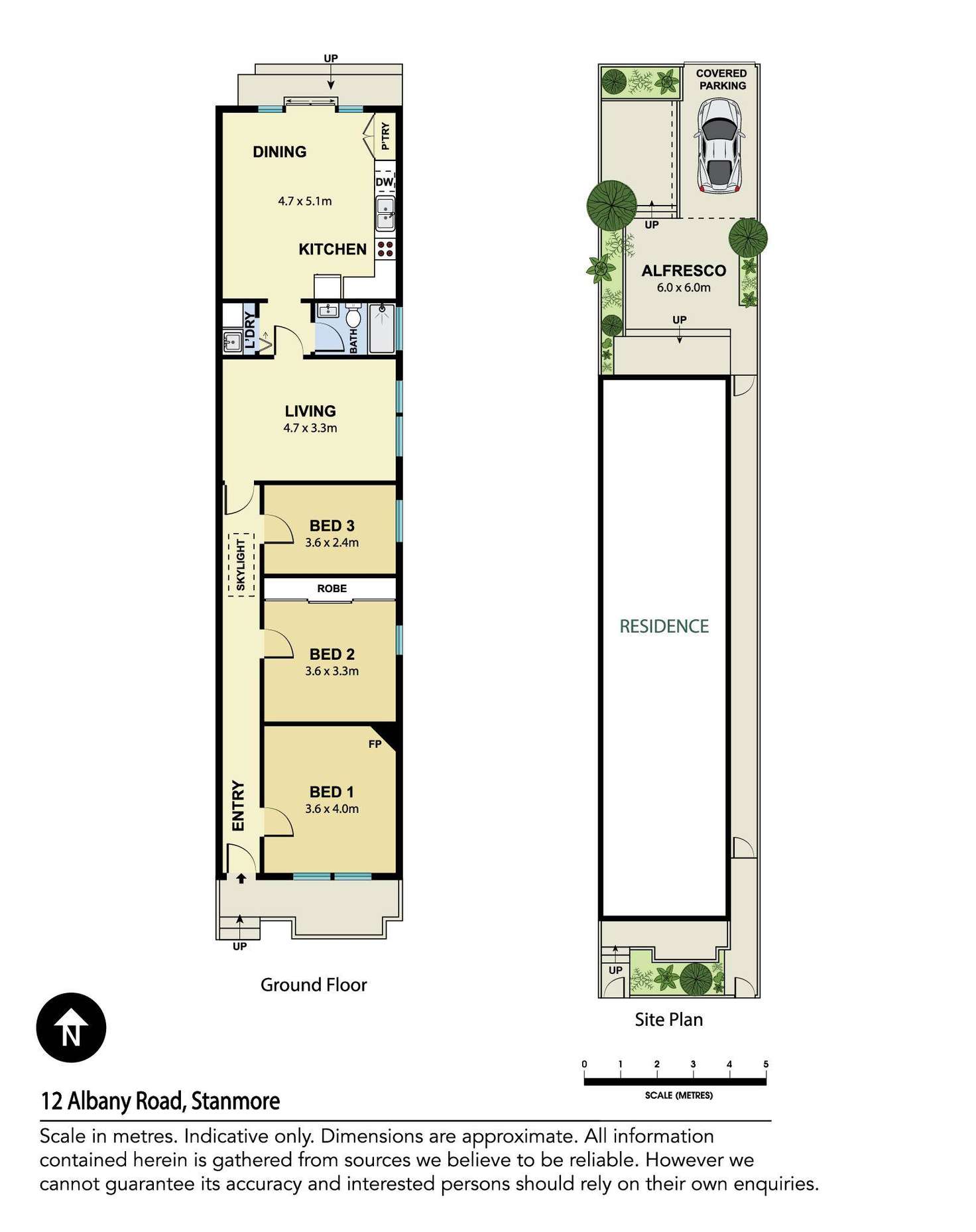 Floorplan of Homely house listing, 12 Albany Road, Stanmore NSW 2048