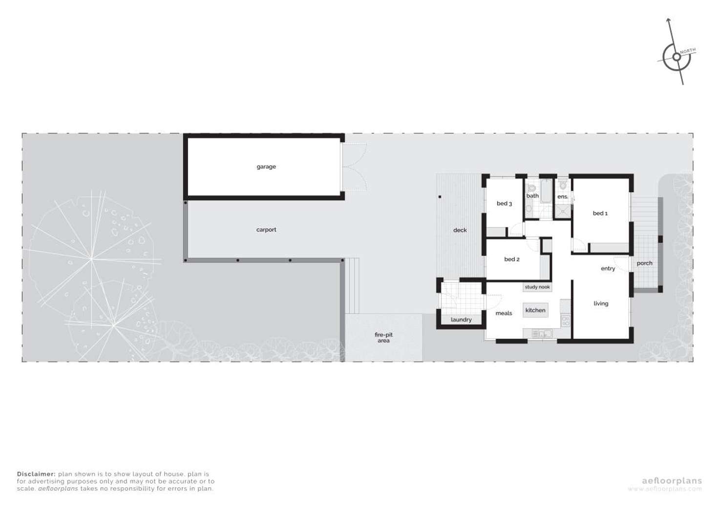 Floorplan of Homely house listing, 83 Stornaway Road, Queanbeyan NSW 2620