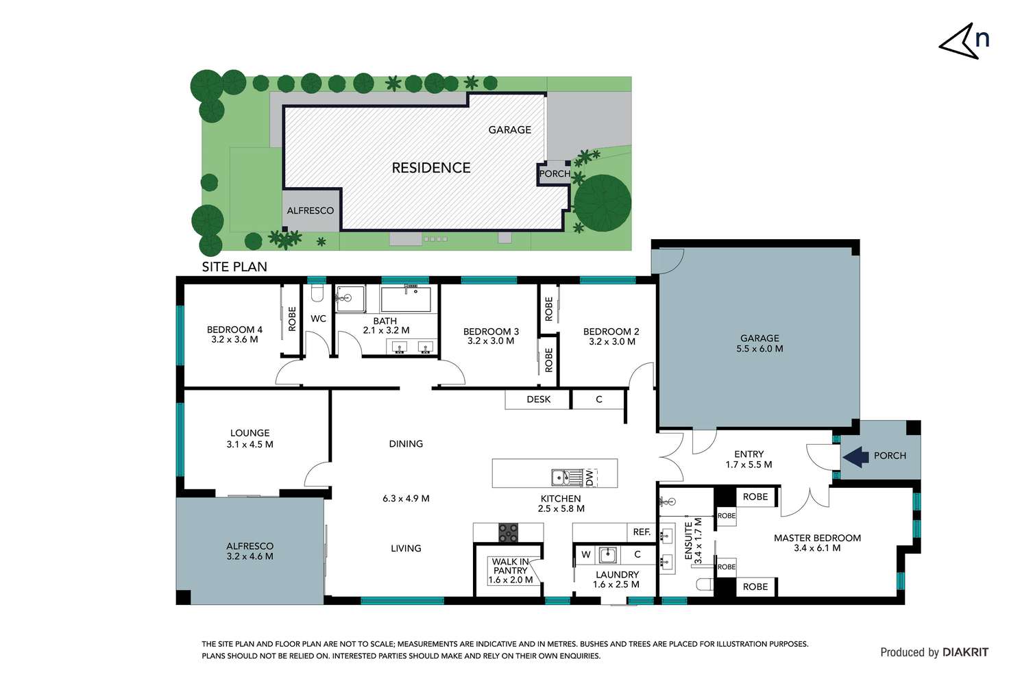 Floorplan of Homely house listing, 22 Oak Leaf Street, Greenvale VIC 3059