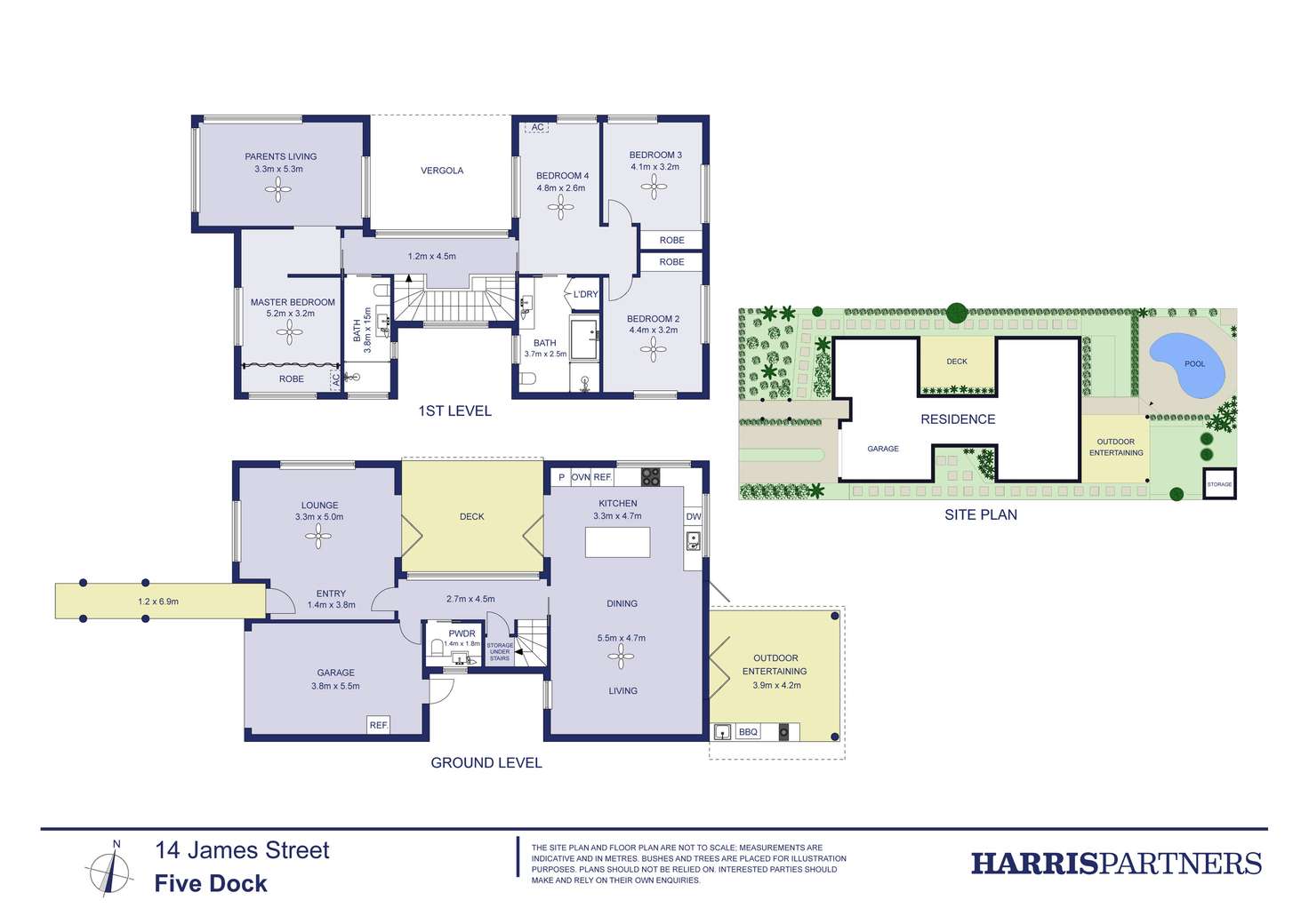 Floorplan of Homely house listing, 14 James Street, Five Dock NSW 2046