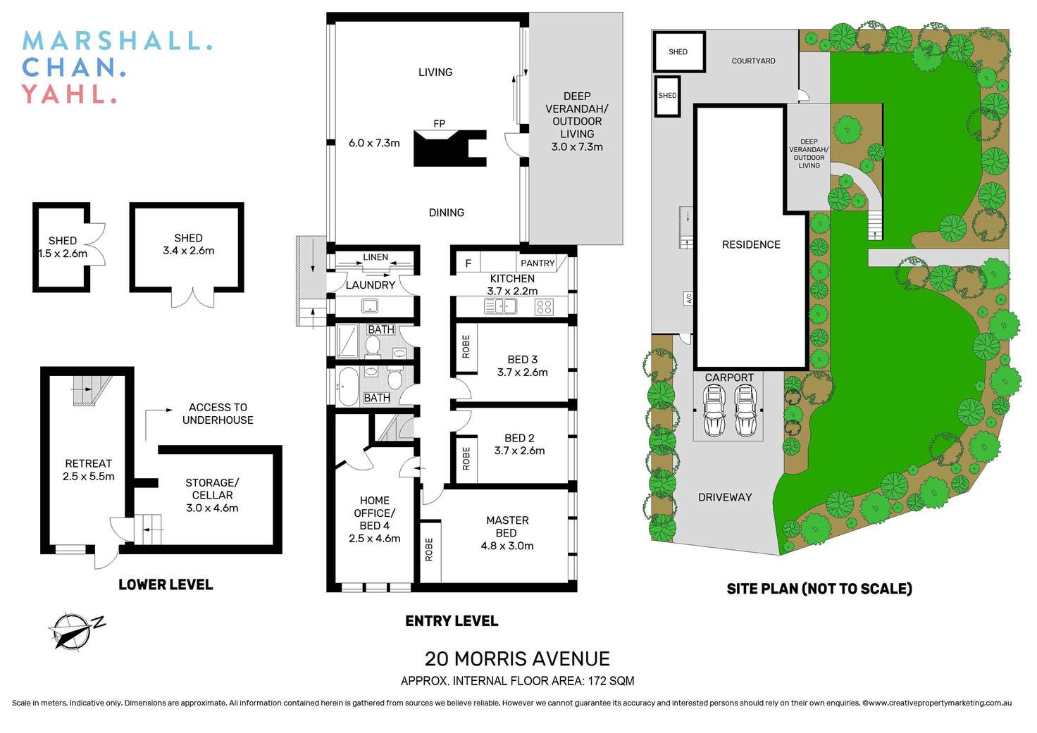Floorplan of Homely house listing, 20 Morris Avenue, Wahroonga NSW 2076