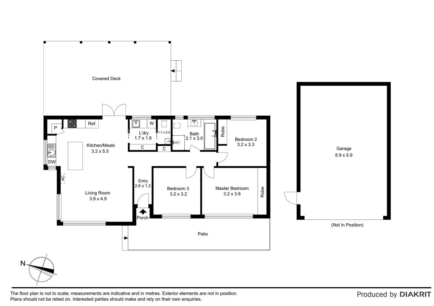 Floorplan of Homely house listing, 450 Stony Point Road, Crib Point VIC 3919