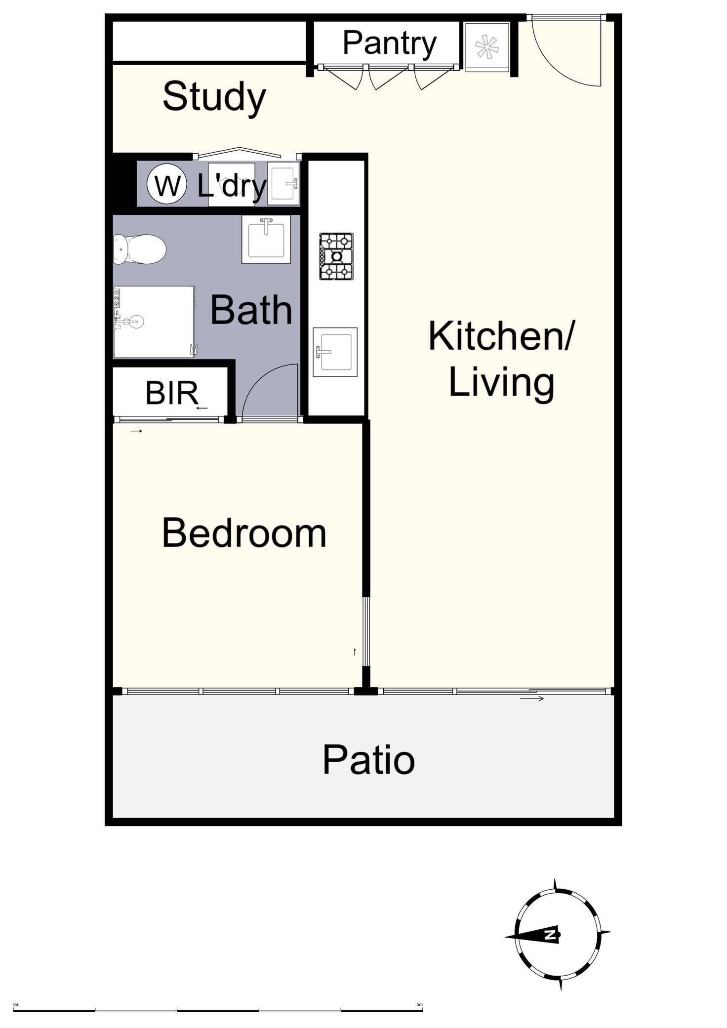 Floorplan of Homely apartment listing, G01/660 Blackburn Road, Notting Hill VIC 3168