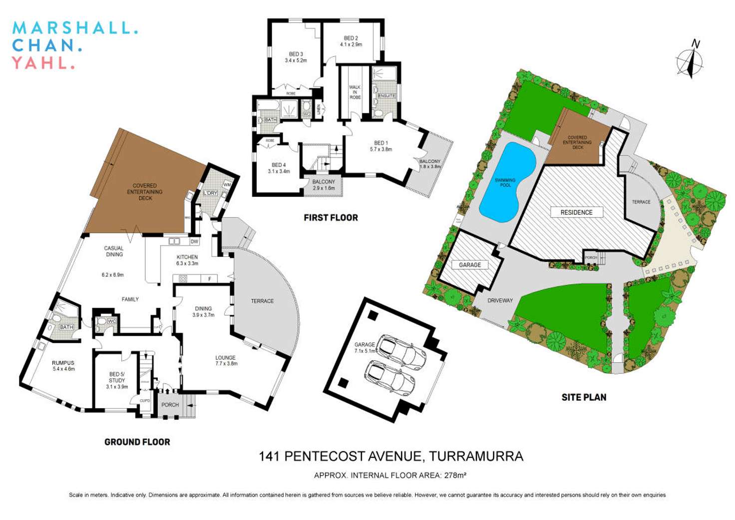Floorplan of Homely house listing, 141 Pentecost Avenue, Turramurra NSW 2074