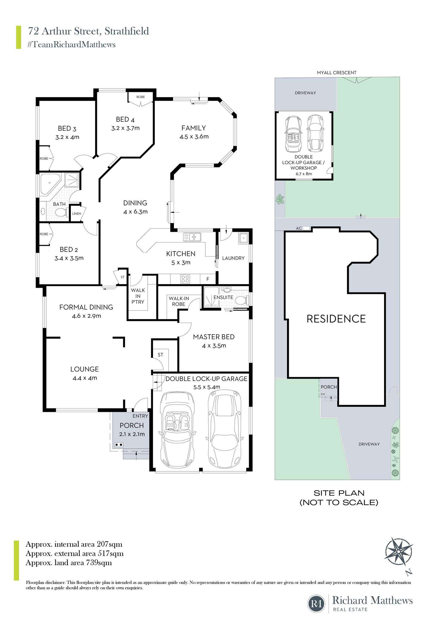 Floorplan of Homely house listing, 72 Arthur Street, Strathfield NSW 2135