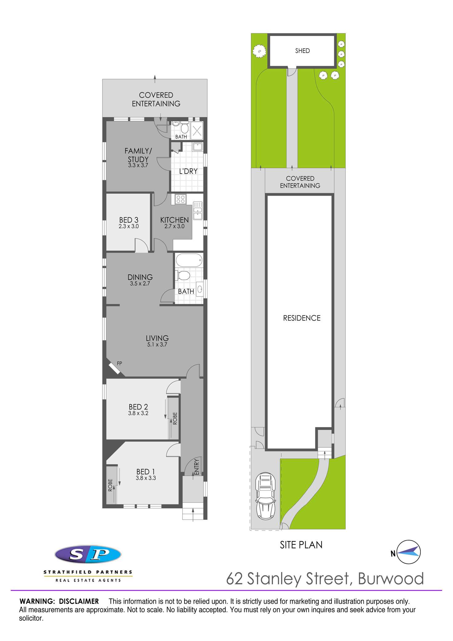 Floorplan of Homely house listing, 62 Stanley Street, Burwood NSW 2134