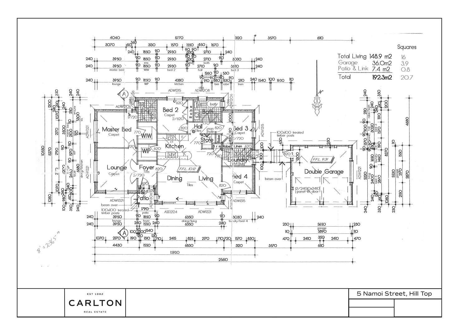 Floorplan of Homely house listing, 5 Namoi Street, Hill Top NSW 2575