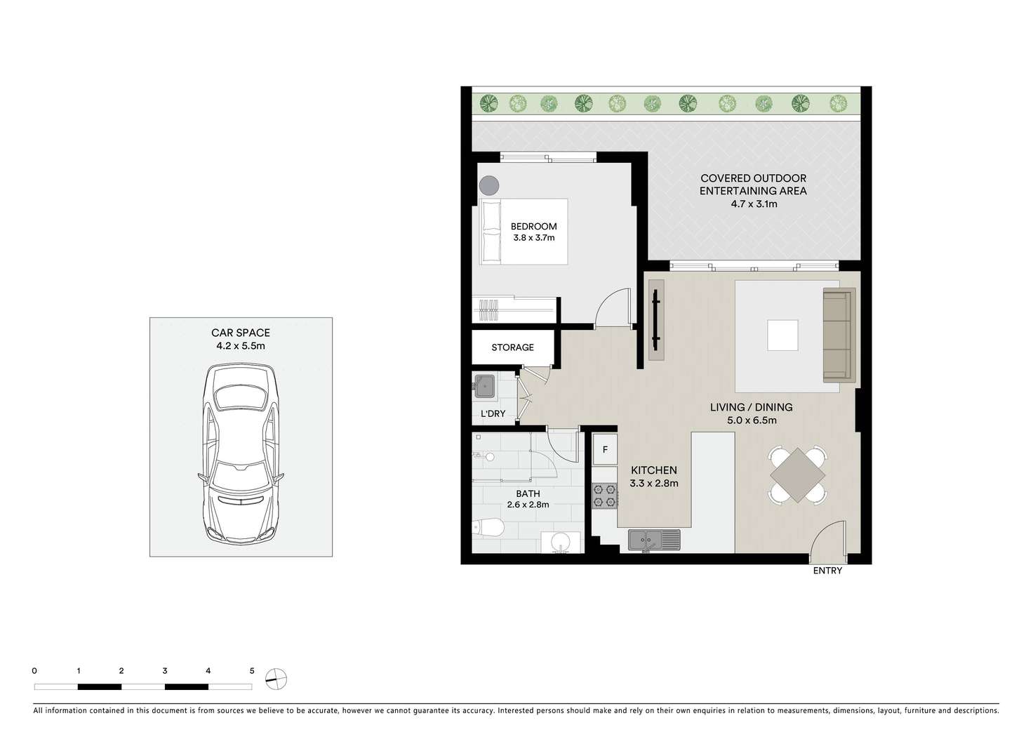 Floorplan of Homely apartment listing, 1/250 Rocky Point Road, Ramsgate NSW 2217